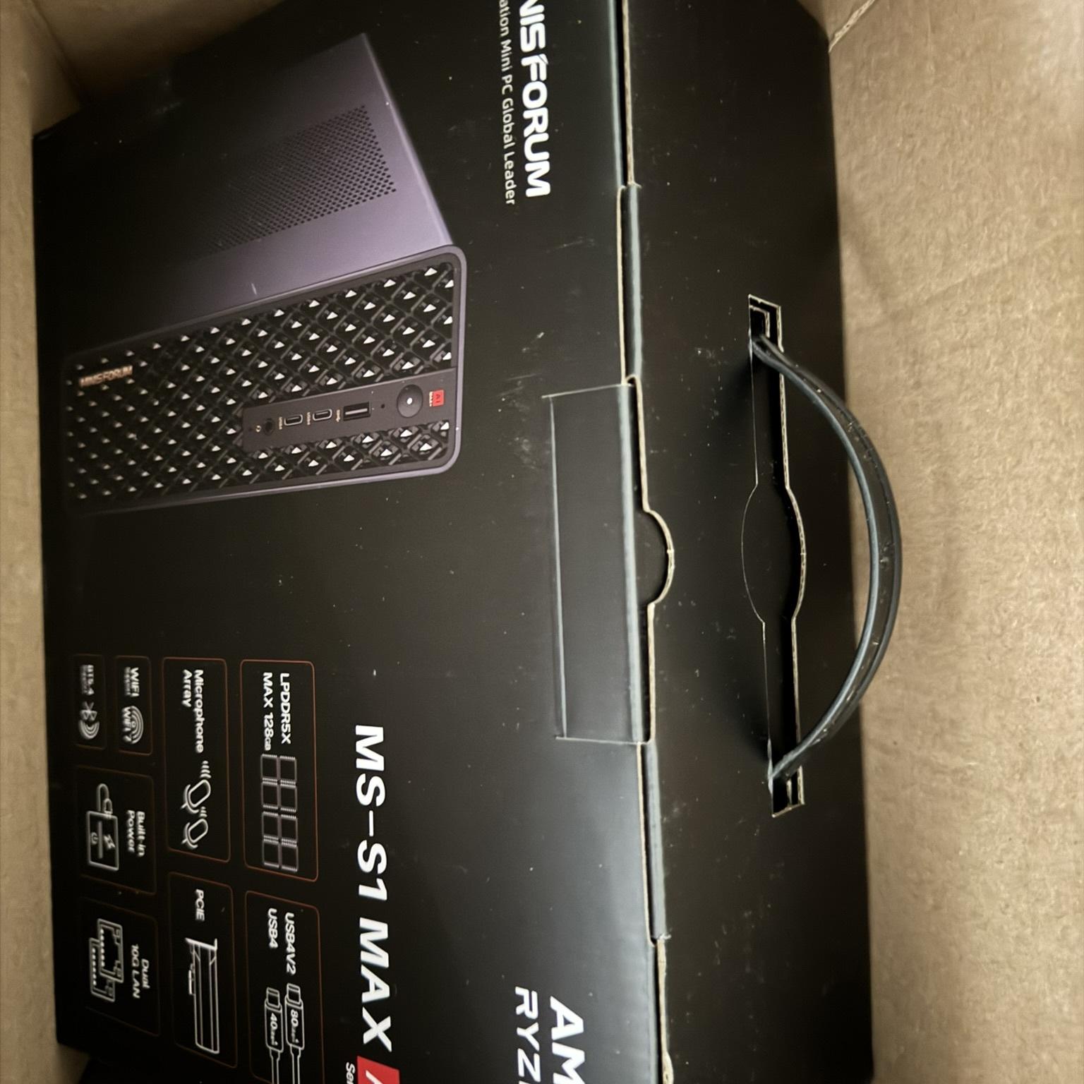 MINISFORUM MS-S1 MAX AI Workstation | AMD Ryzen AI Max+ 395 CPU