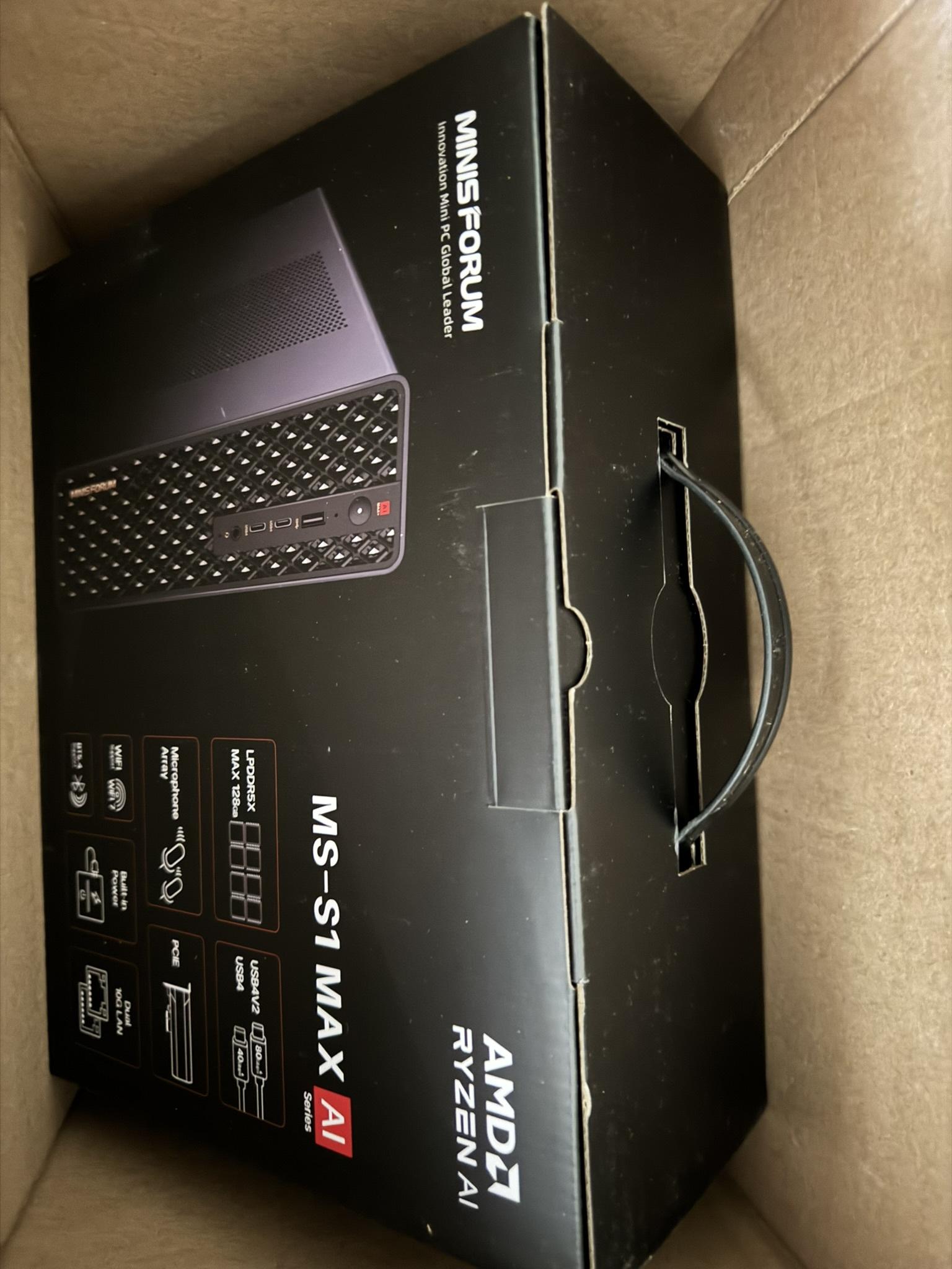 MINISFORUM MS-S1 MAX AI Workstation | AMD Ryzen AI Max+ 395 CPU