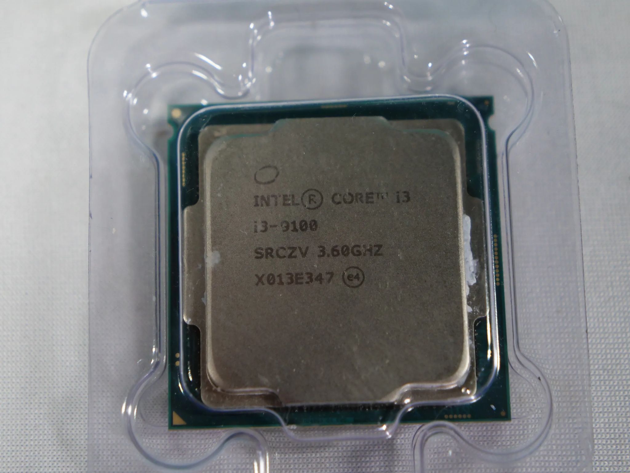 i3-9100 @ 3.6ghz. Free Ship!