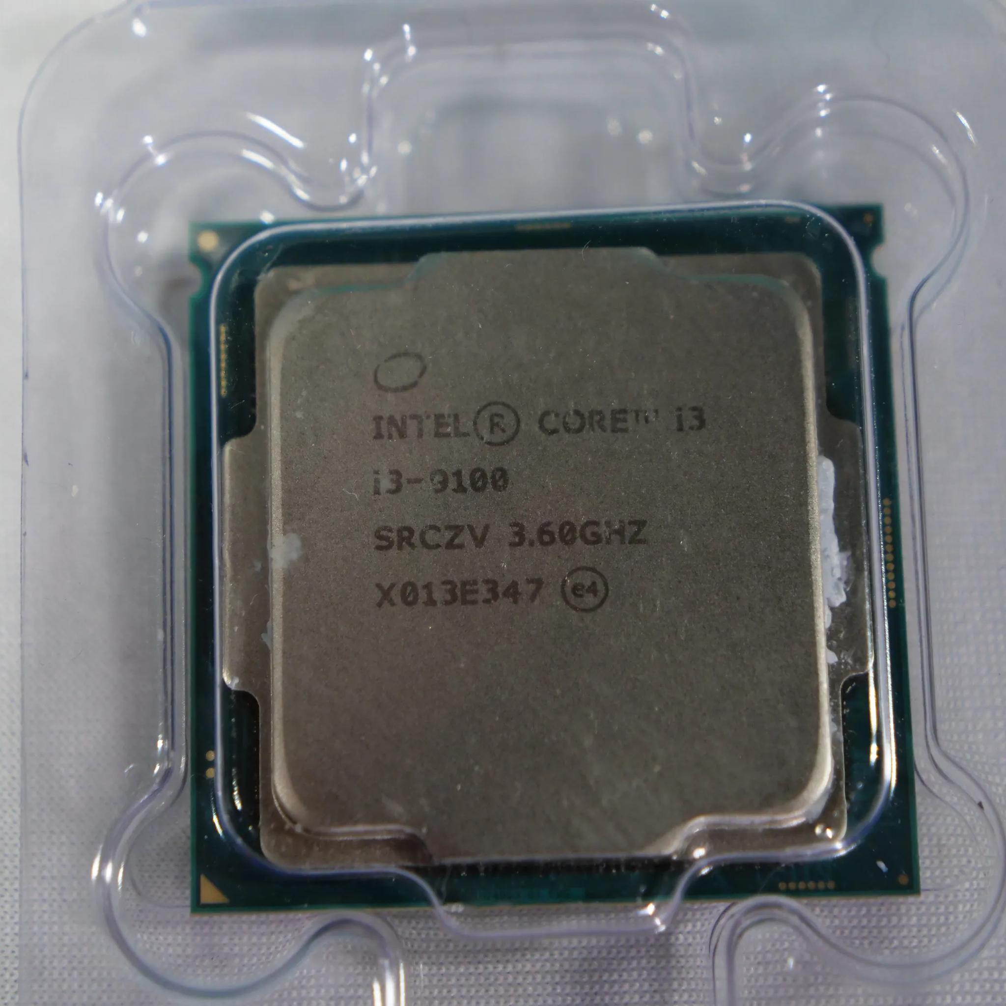 i3-9100 @ 3.6ghz. Free Ship!