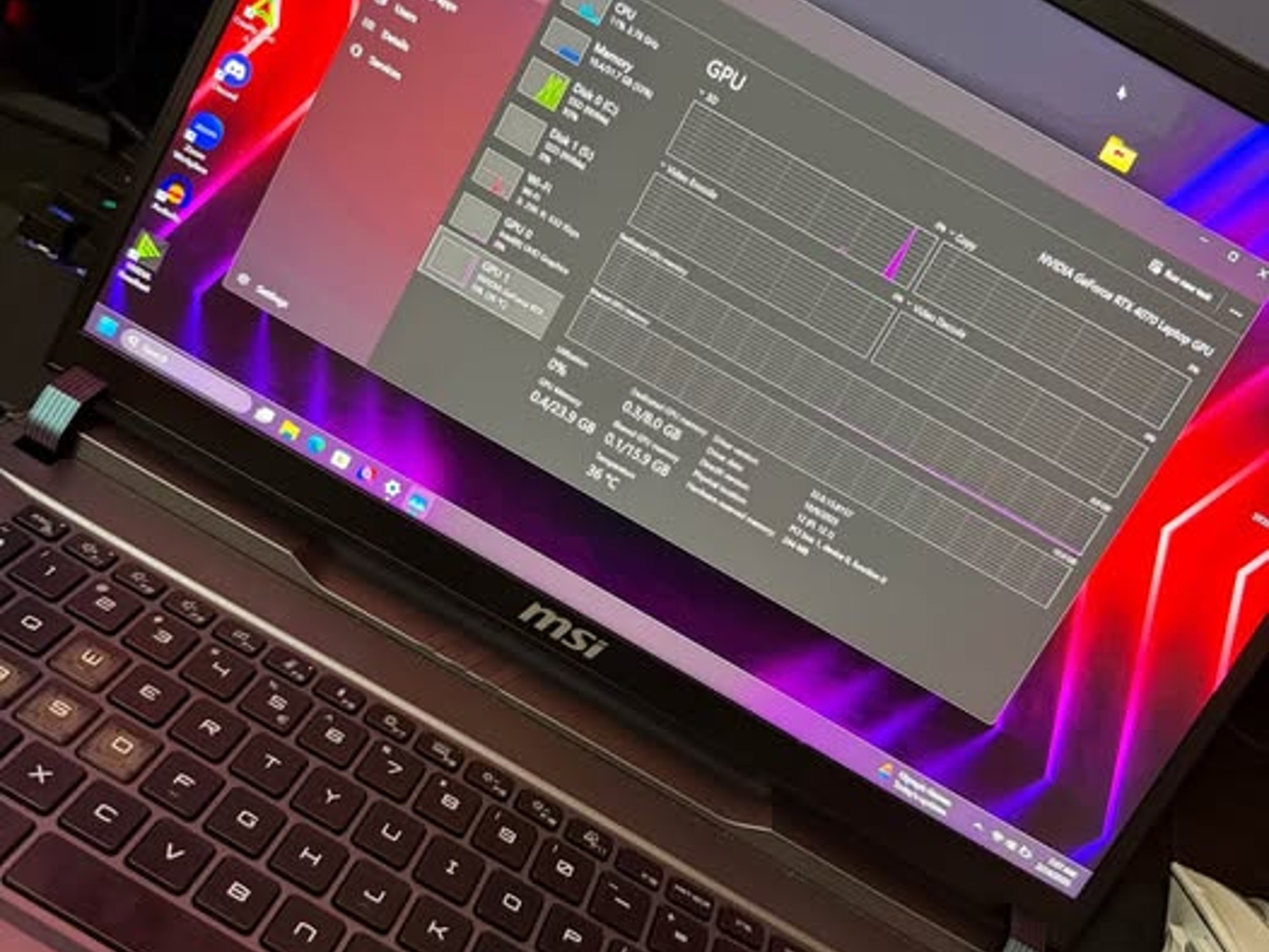 MSI Vector 17 HX i9-14900HX RTX4070