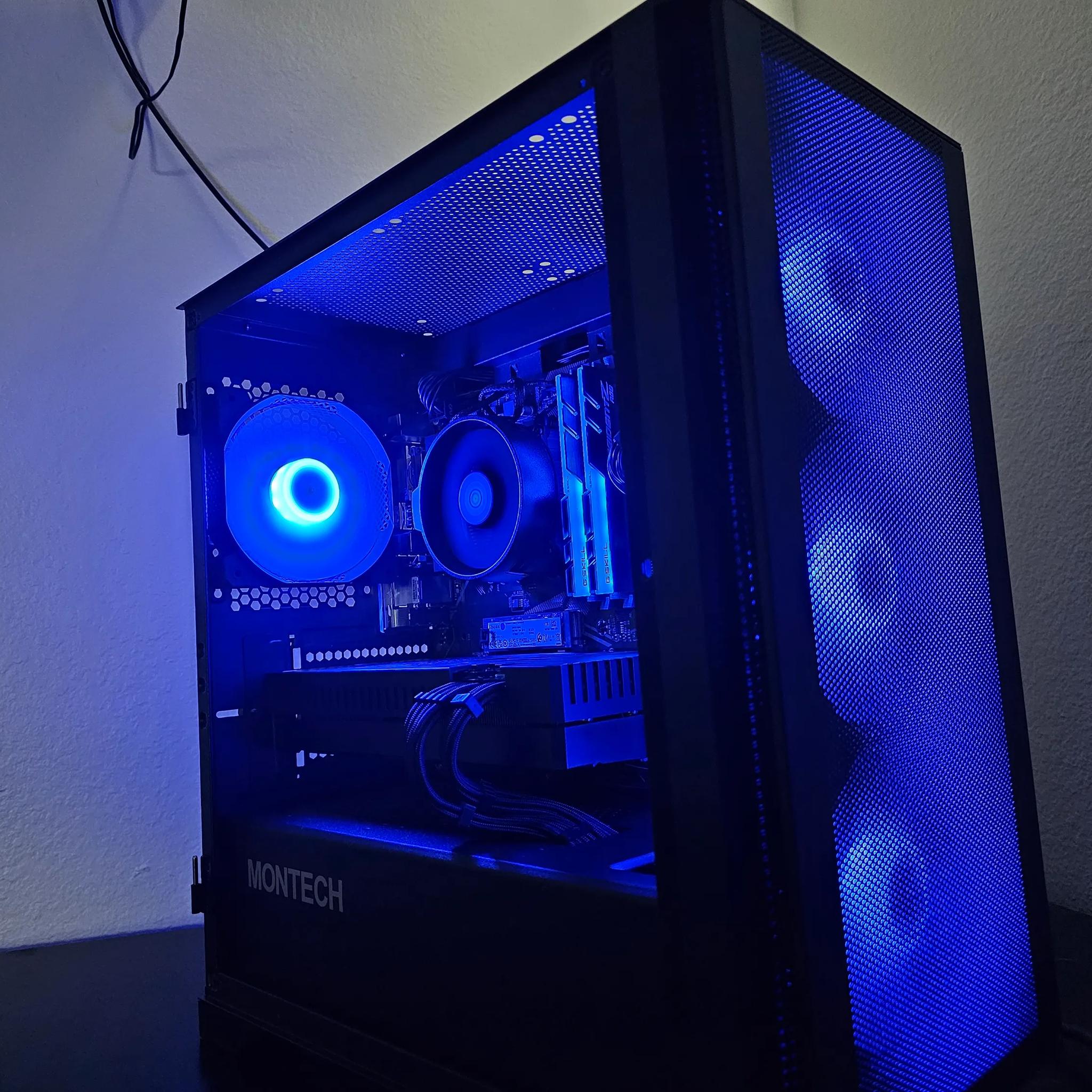 Ryzen 5 5500 rx 5700 xt Build