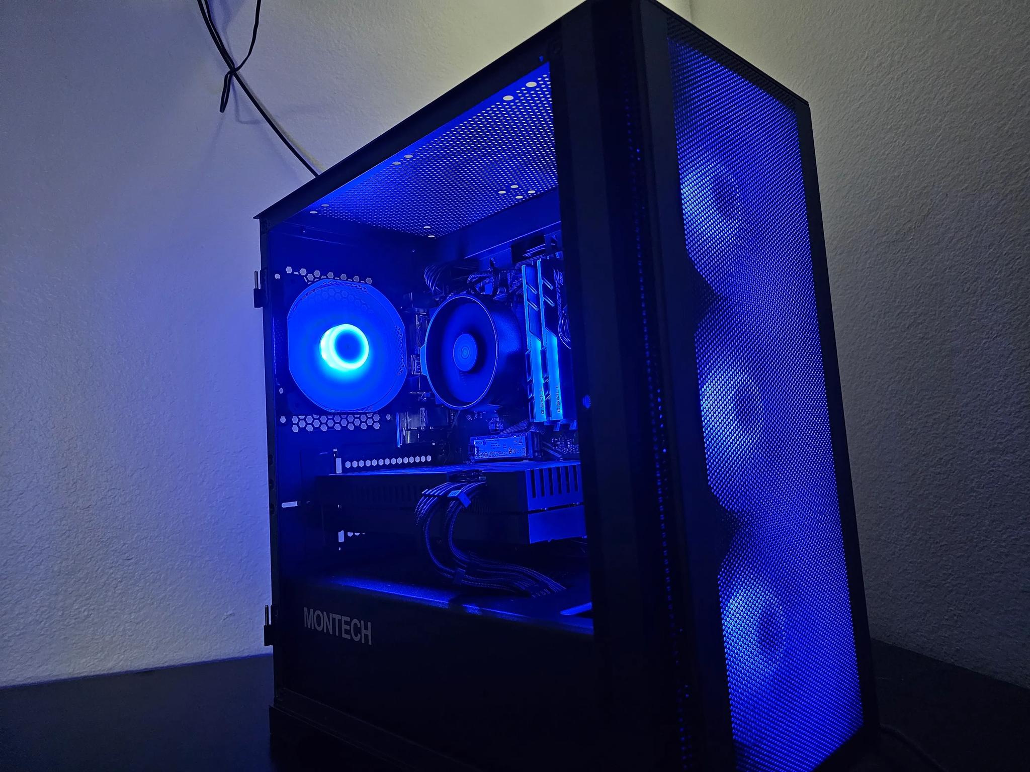 Ryzen 5 5500 rx 5700 xt Build