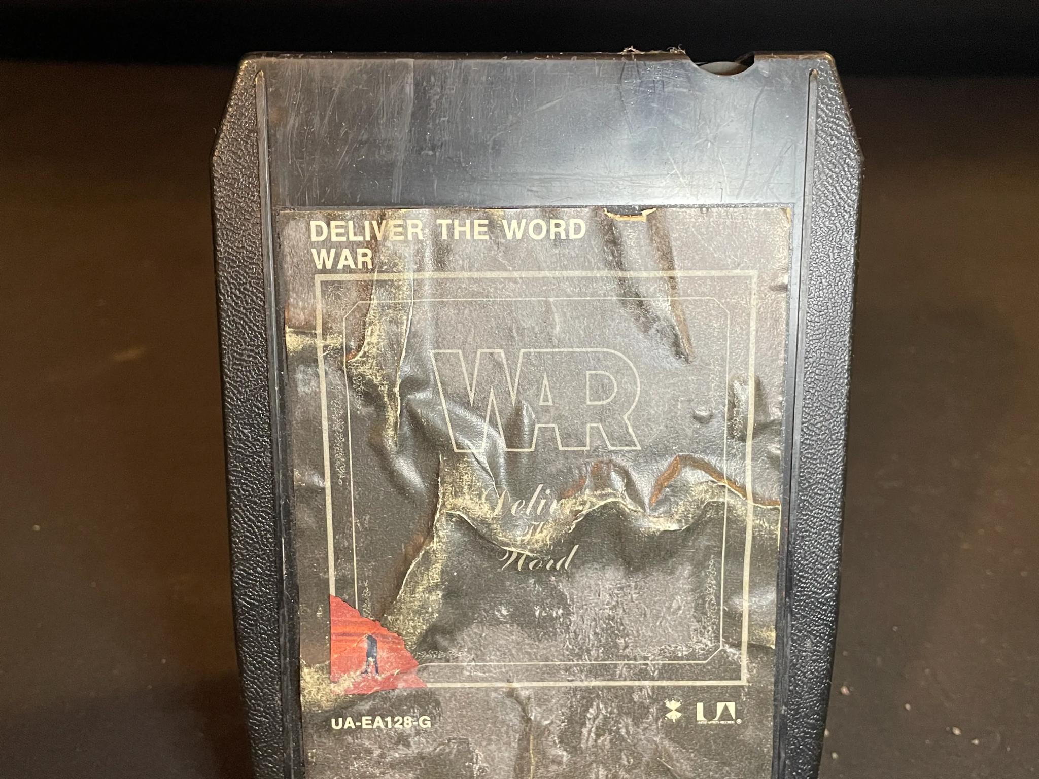 Deliver the word war 8-track