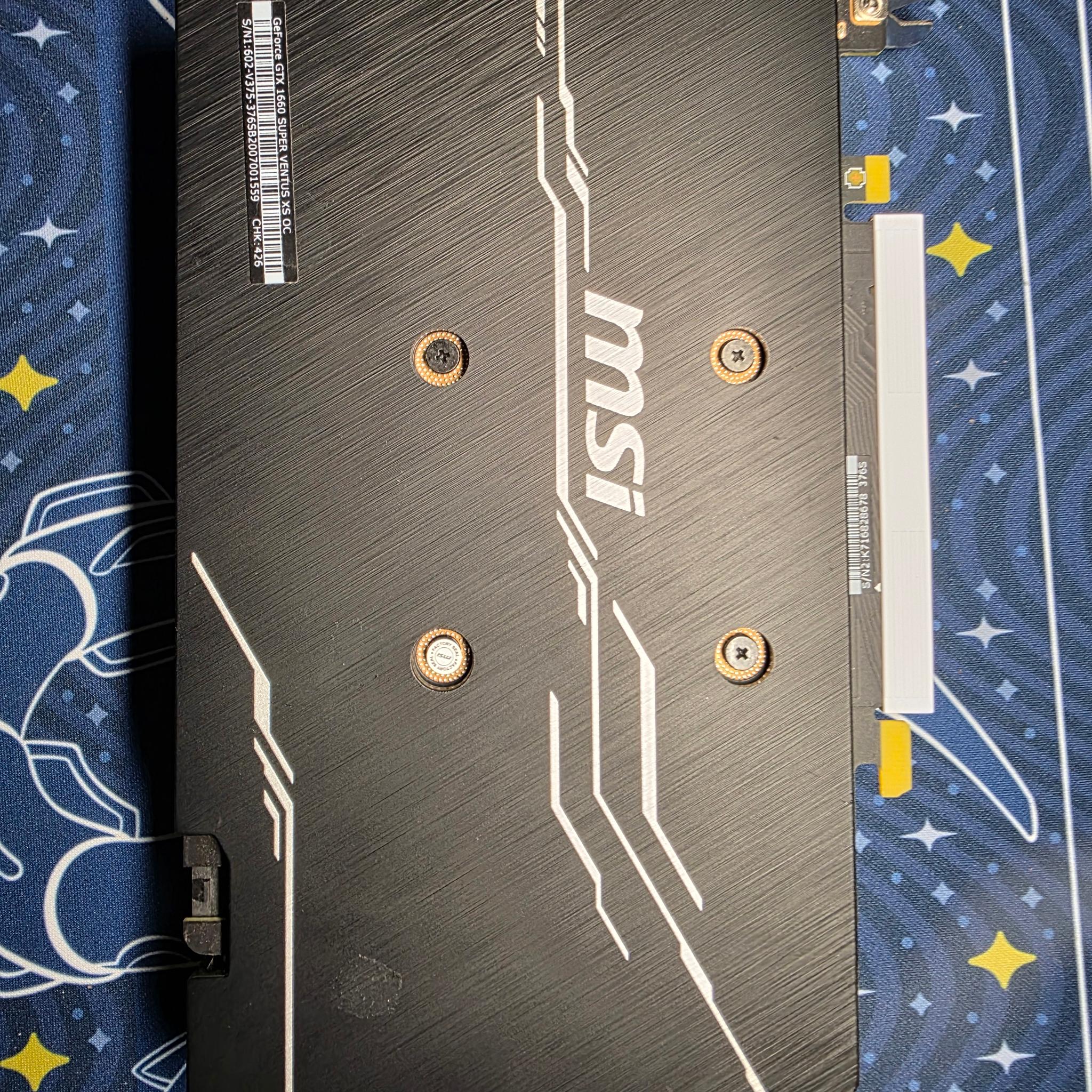 MSI GeForce GTX 1660 SUPER VENTUS XS OC