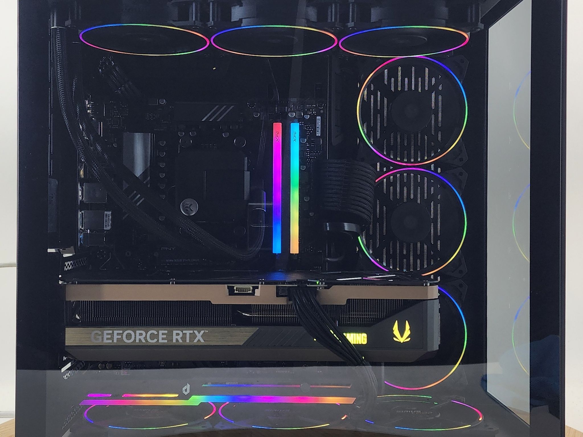 Gaming PC Ryzen 7 7800X3D 32GB RAM 2TB SSD RTX 5080 16GB Windows 11 Computer