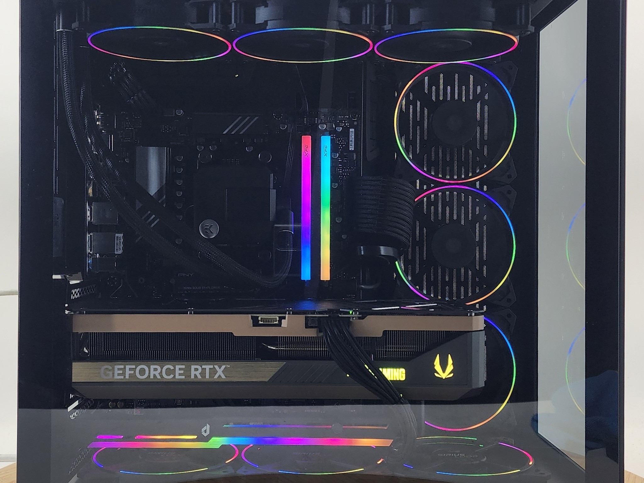 Gaming PC Ryzen 7 7800X3D 32GB RAM 2TB SSD RTX 5080 16GB Windows 11 Computer