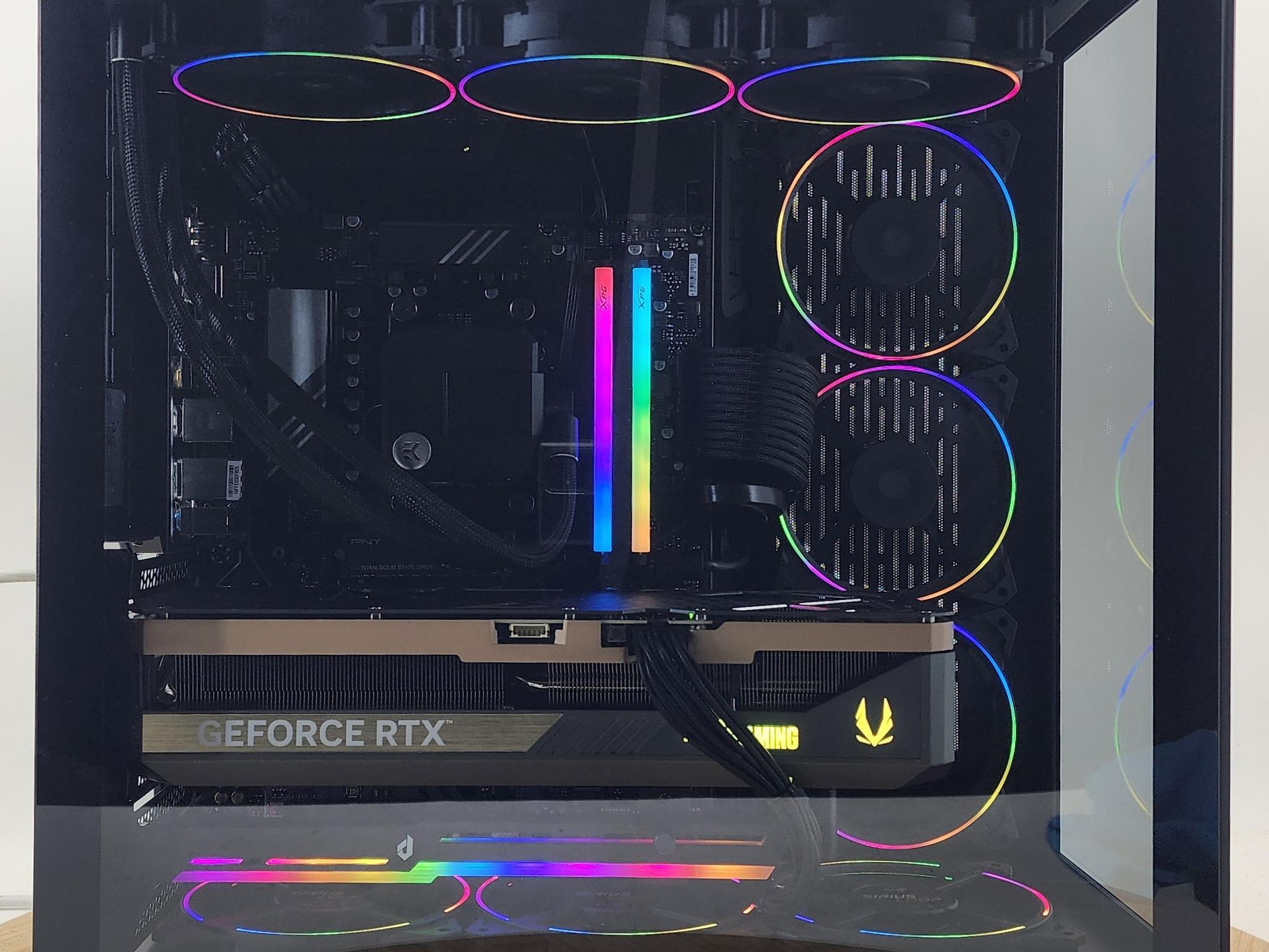 Gaming PC Ryzen 7 7800X3D 32GB RAM 2TB SSD RTX 5080 16GB Windows 11 Computer