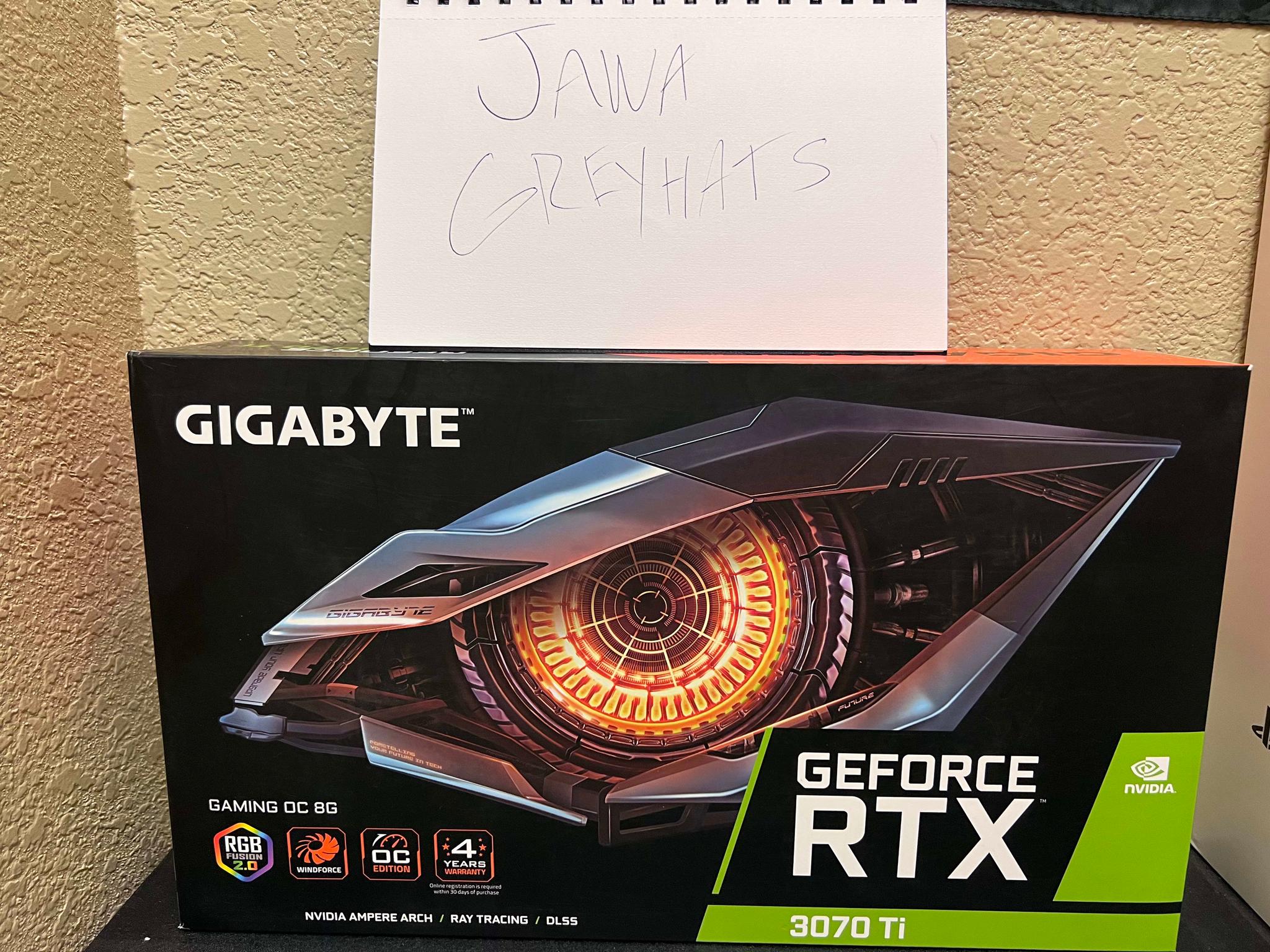 Gigabyte Gaming OC 3070Ti used