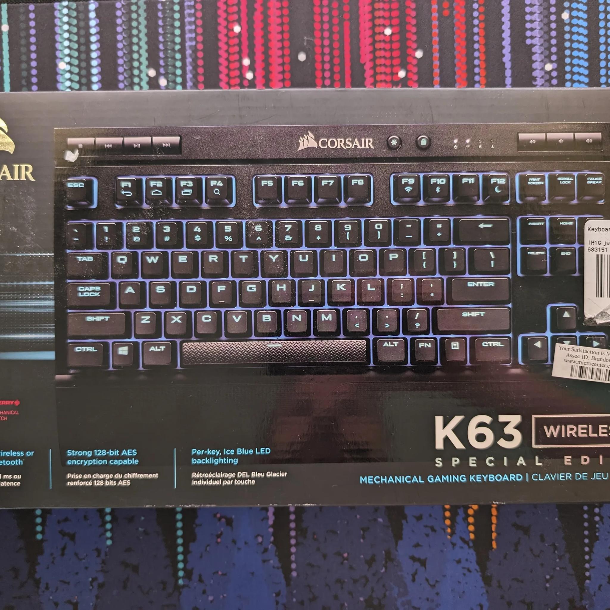 Corsair K63 Mechanical Wireless Gaming Keyboard
