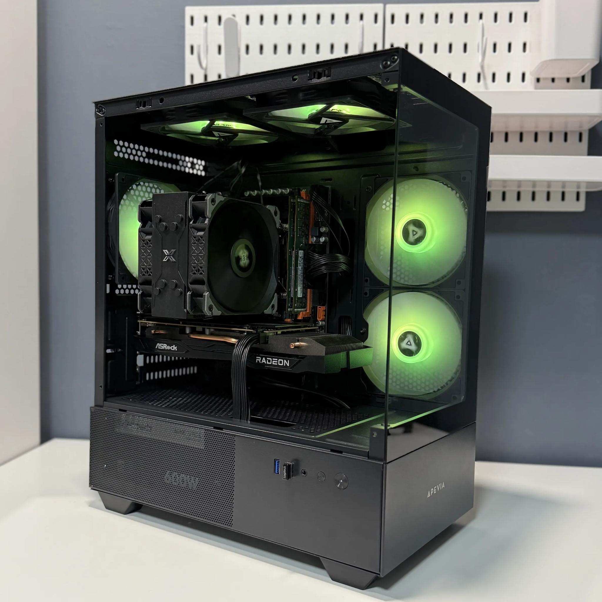 Budget Gaming PC - Rx 6600 xt _ 1 TB SSD _ 64 GB RAM _ 14 Core Xeon CPU