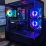 Dark:Light - RYZEN 5600x, RTX 4060 (1080p/1440p), 32gb, WIFI, BT, USBC, WIN11Pro, ARGB, SHIPS FREE