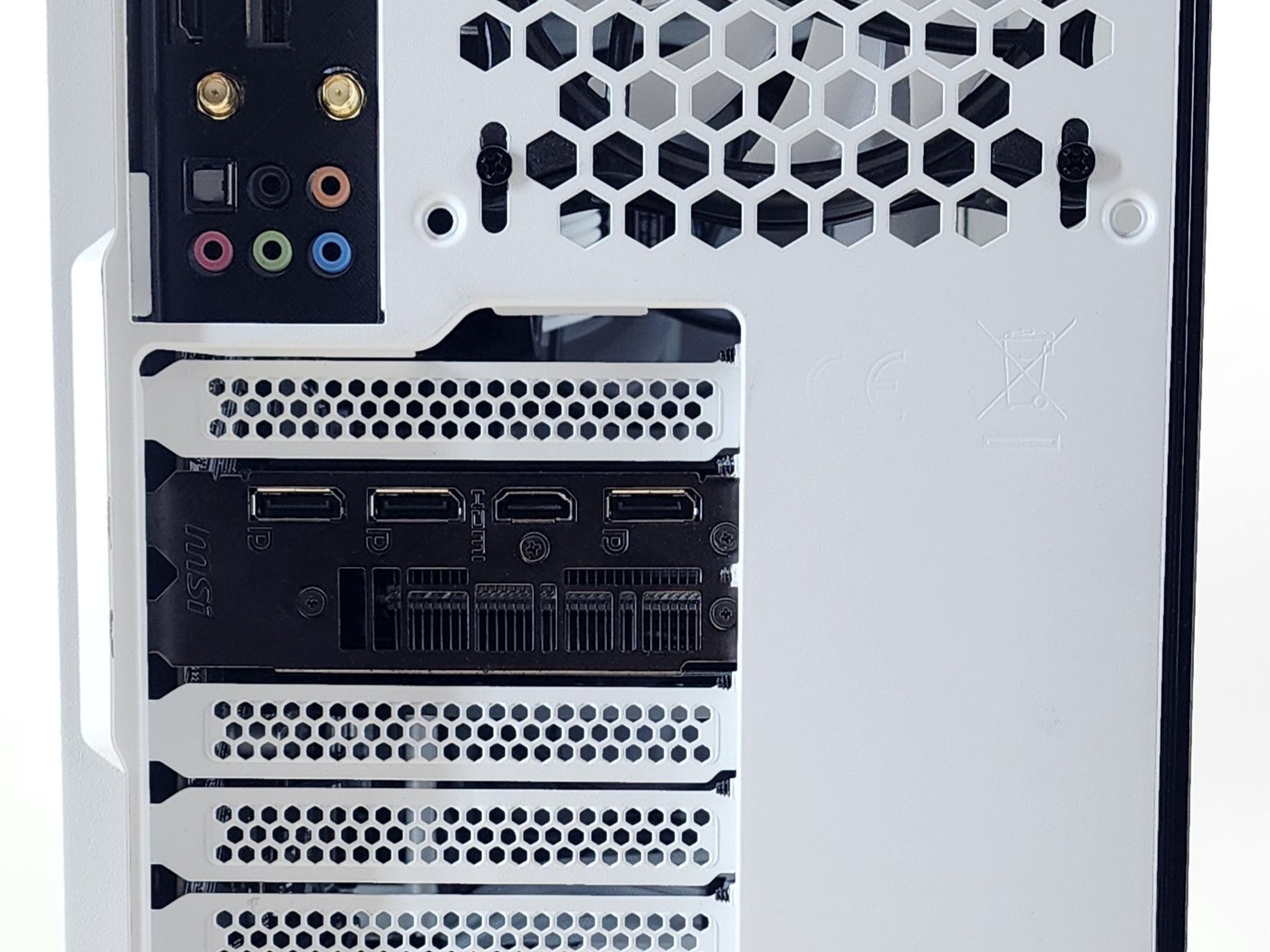 Gaming PC Ryzen 5 5600X 16GB RAM 512GB SSD RTX 2080 Super 8GB Win11 Computer