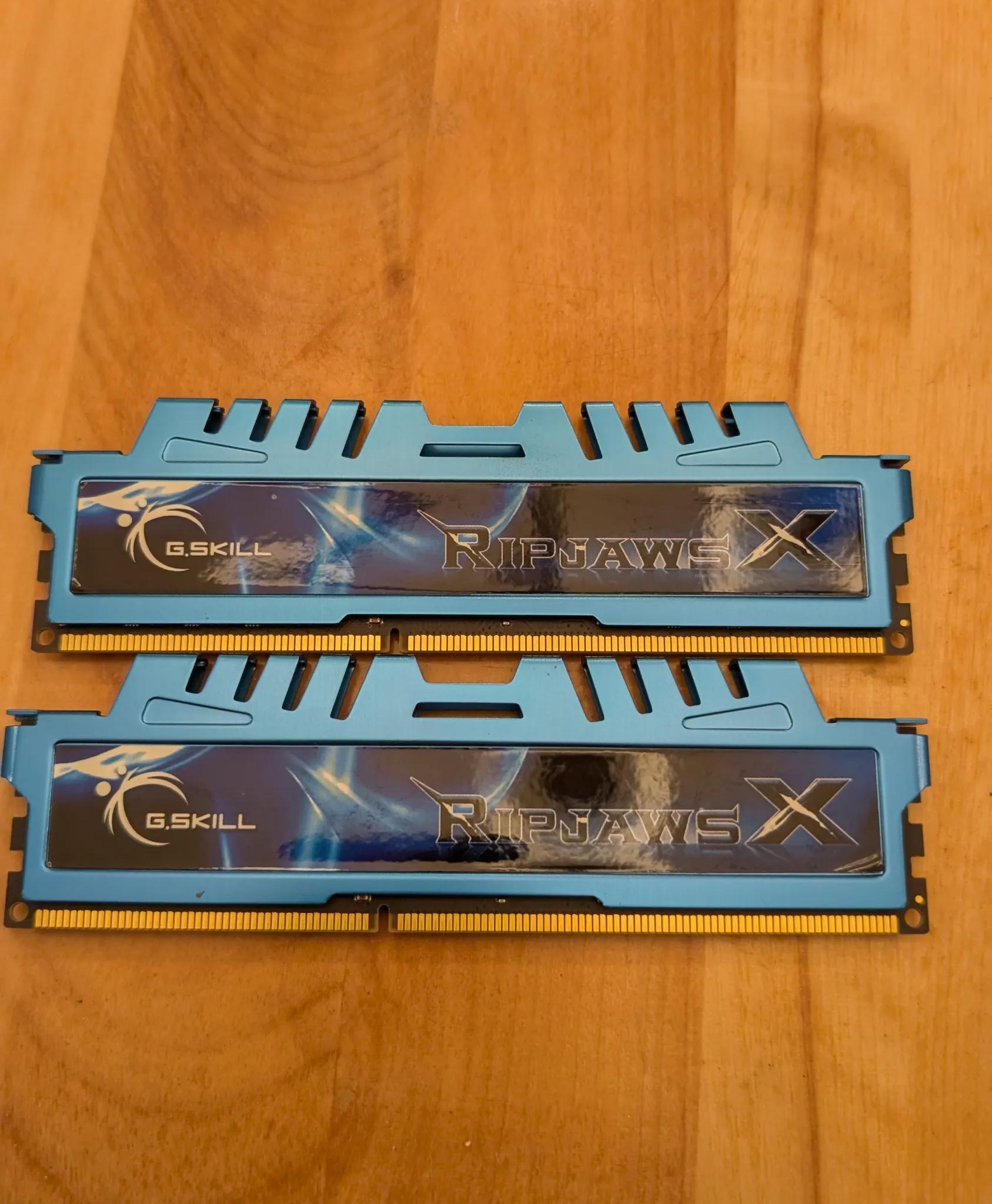 G.Skill RipjawsX DDR3-1600 CL9 16GB (2x8GB) DRAM/DIMM