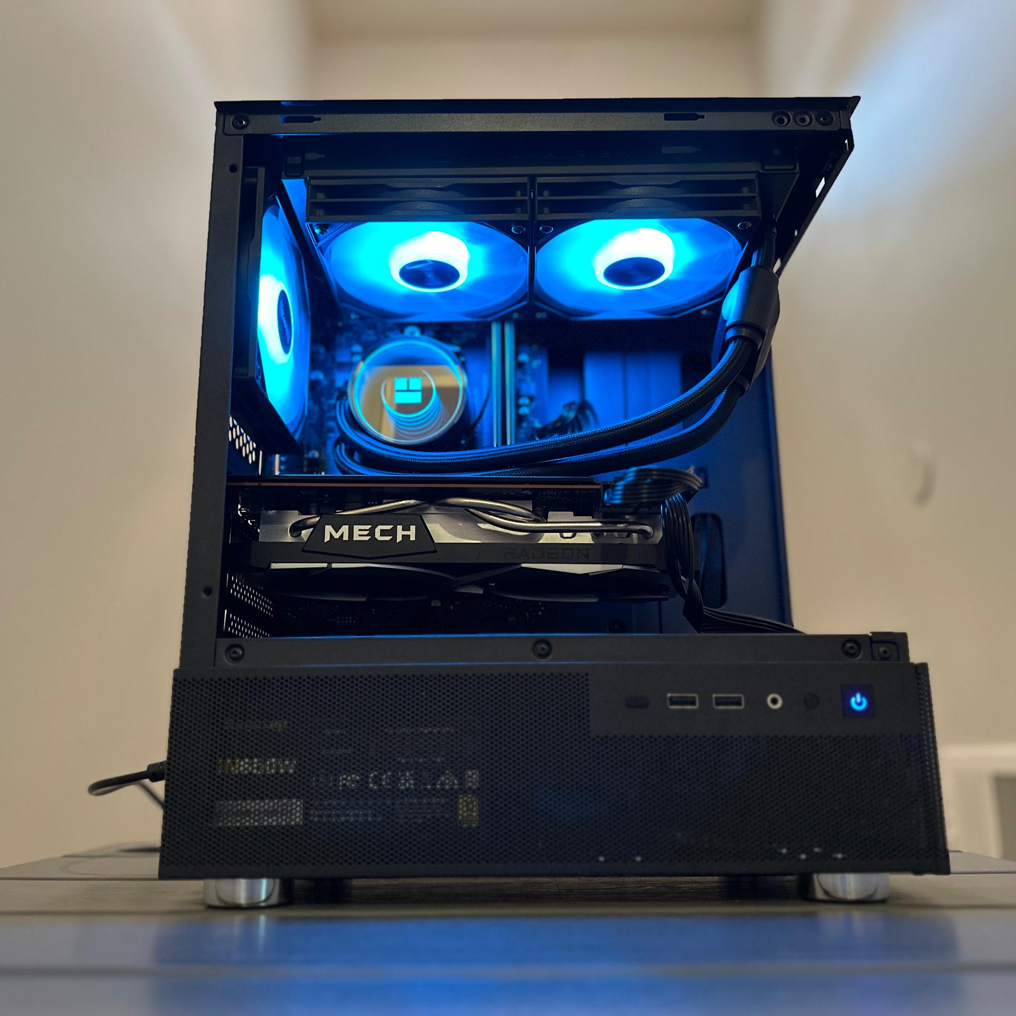 🖤🦀| RX 6700 XT 12gb, Ryzen 3500x, 32gb DDR4, 1tb SSD, AIO Cooled, WiFi Equipped Gaming PC
