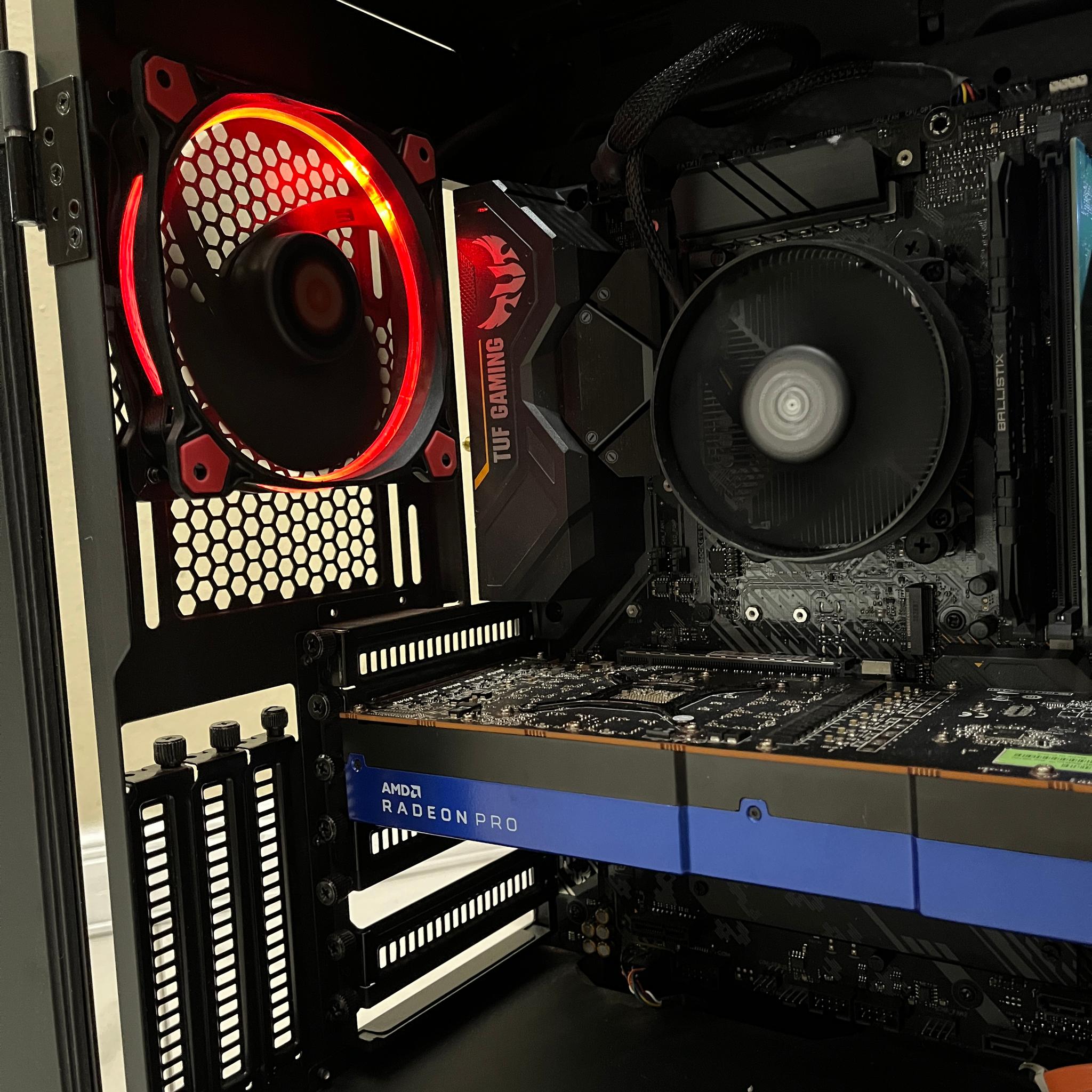 🟠🔥AMD Ryzen 5 3600, AMD W5700 8GB, 12GB RAM, 500 GB SSD, High Performance Workstation Gaming PC 🖥️🟢