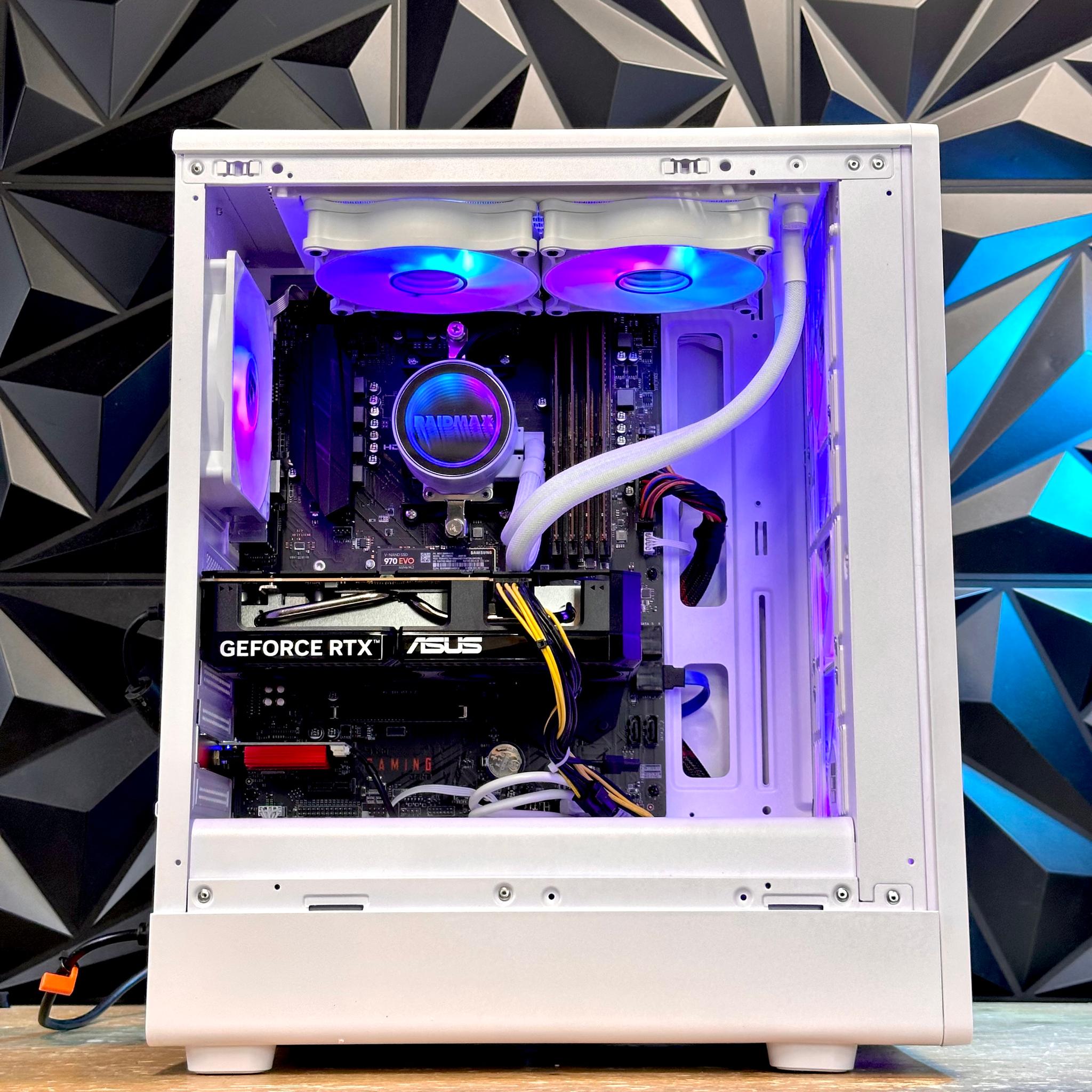 Custom Gaming PC Desktop Intel Core i7 Liquid Cooled 32GB 1TB Nvidia RTX 5060