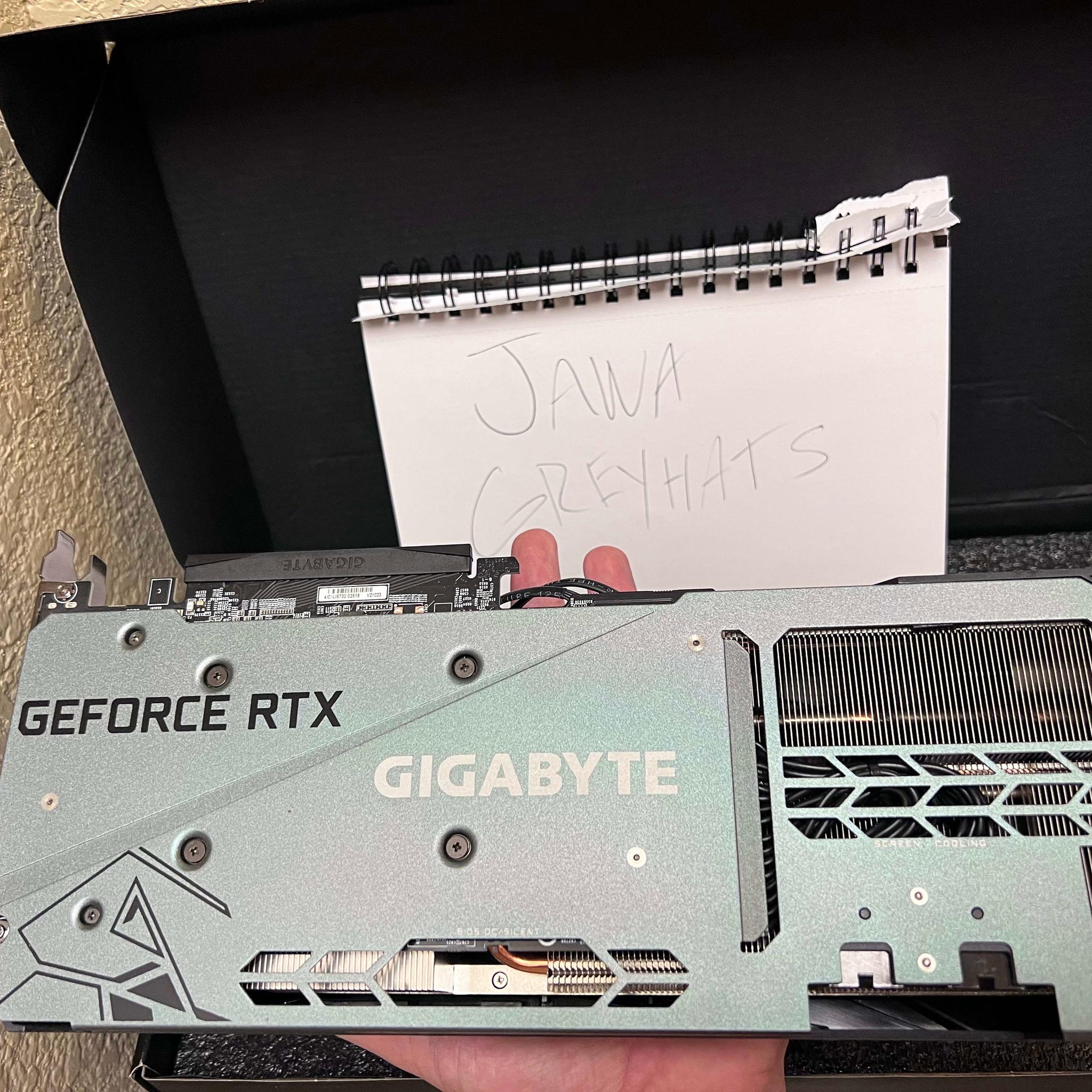 Gigabyte Gaming OC 3070Ti used