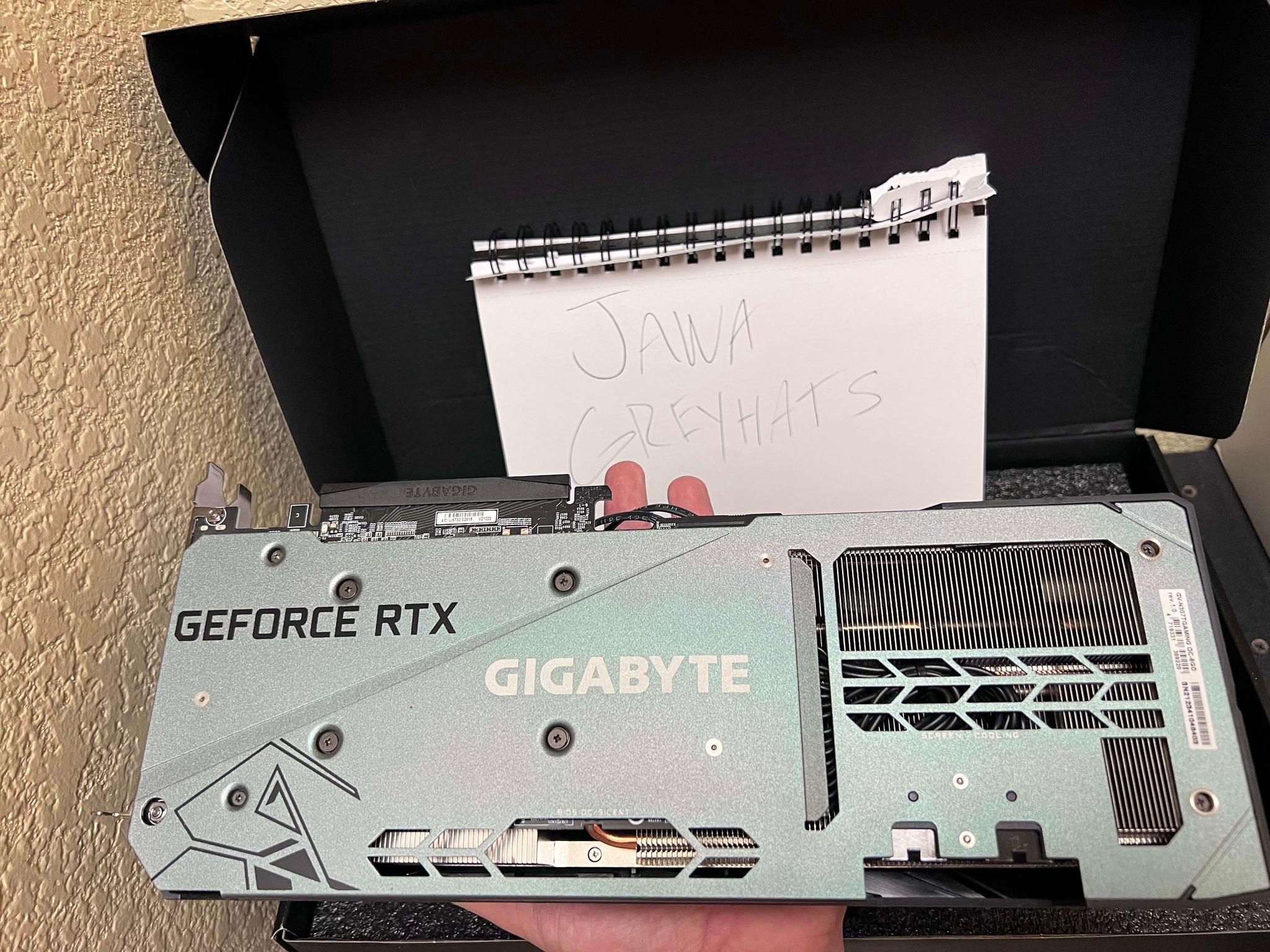 Gigabyte Gaming OC 3070Ti used