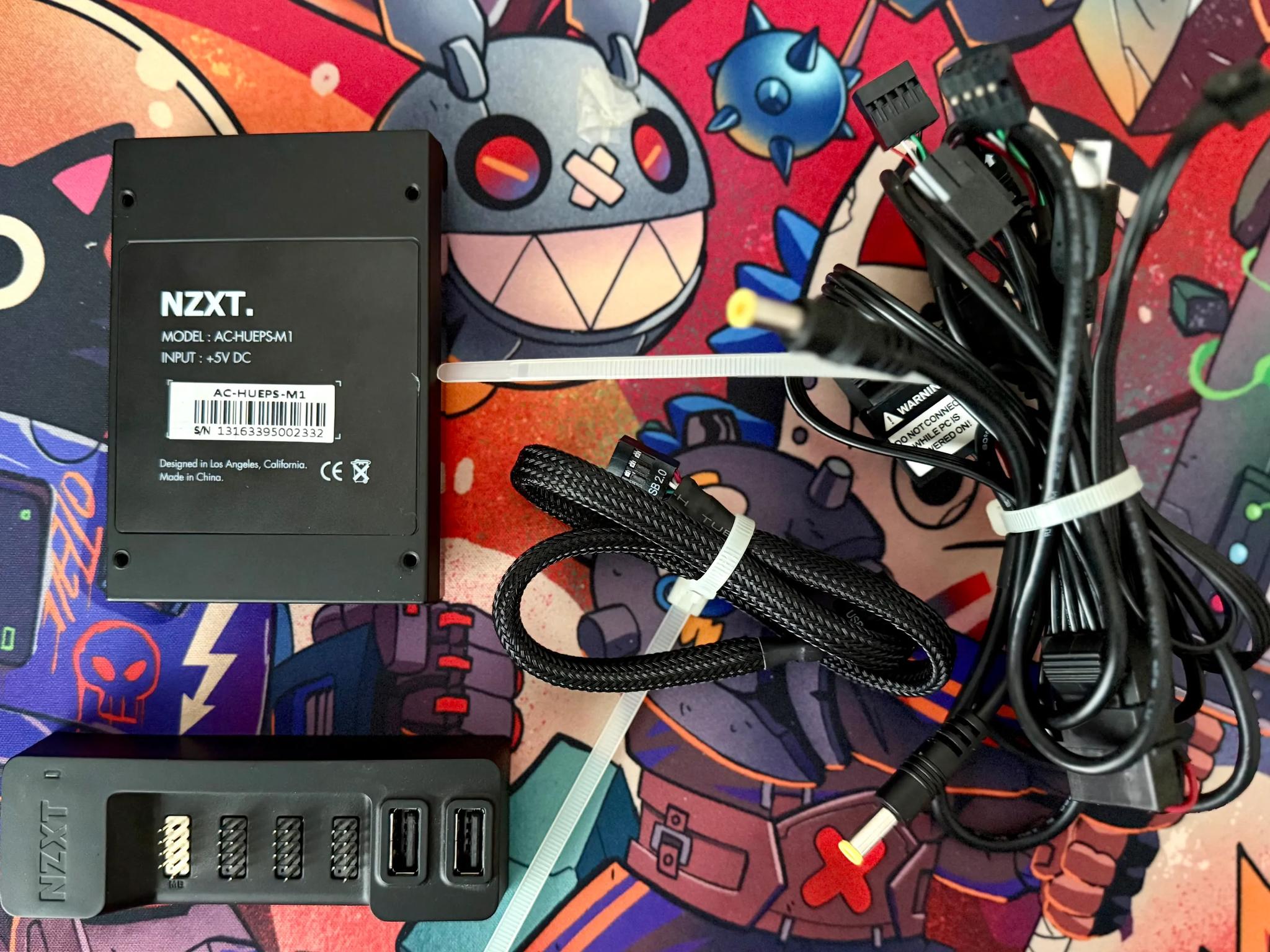 be quiet Dark Rock cpu cooler, nzxt hub, gigabyte wifi card, fans bundle + more