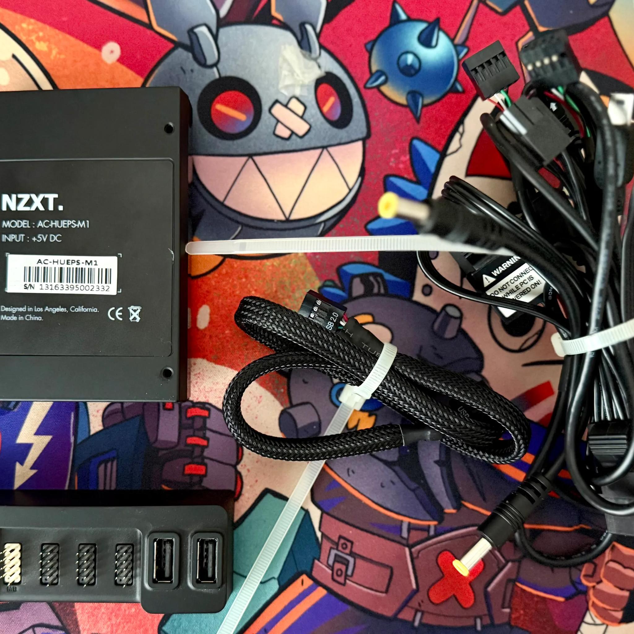 be quiet Dark Rock cpu cooler, nzxt hub, gigabyte wifi card, fans bundle + more