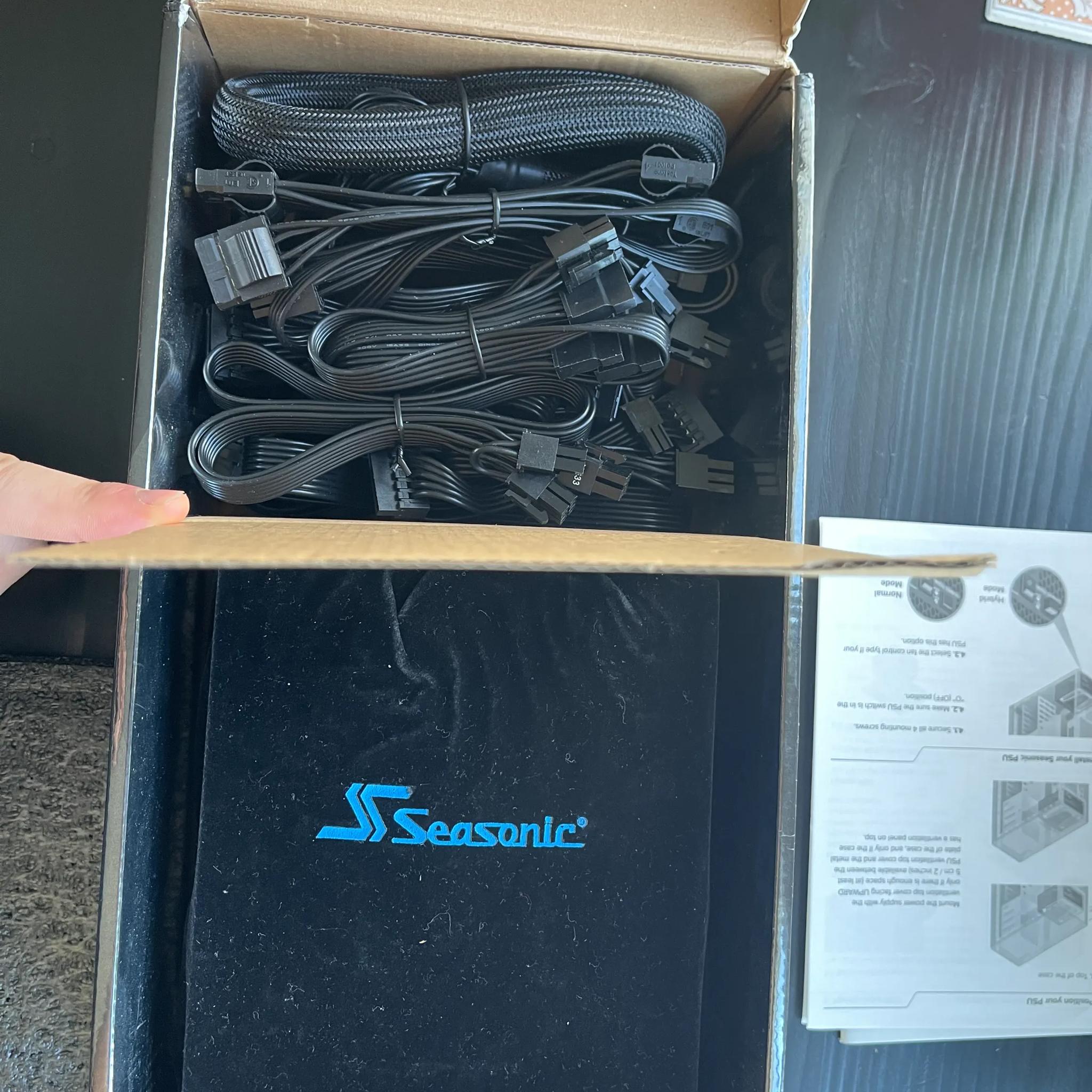 ⚠️NEW OPEN BOX⚠️ SeaSonic PRIME TX-1000 80+ Titanium Fully Modular PSU