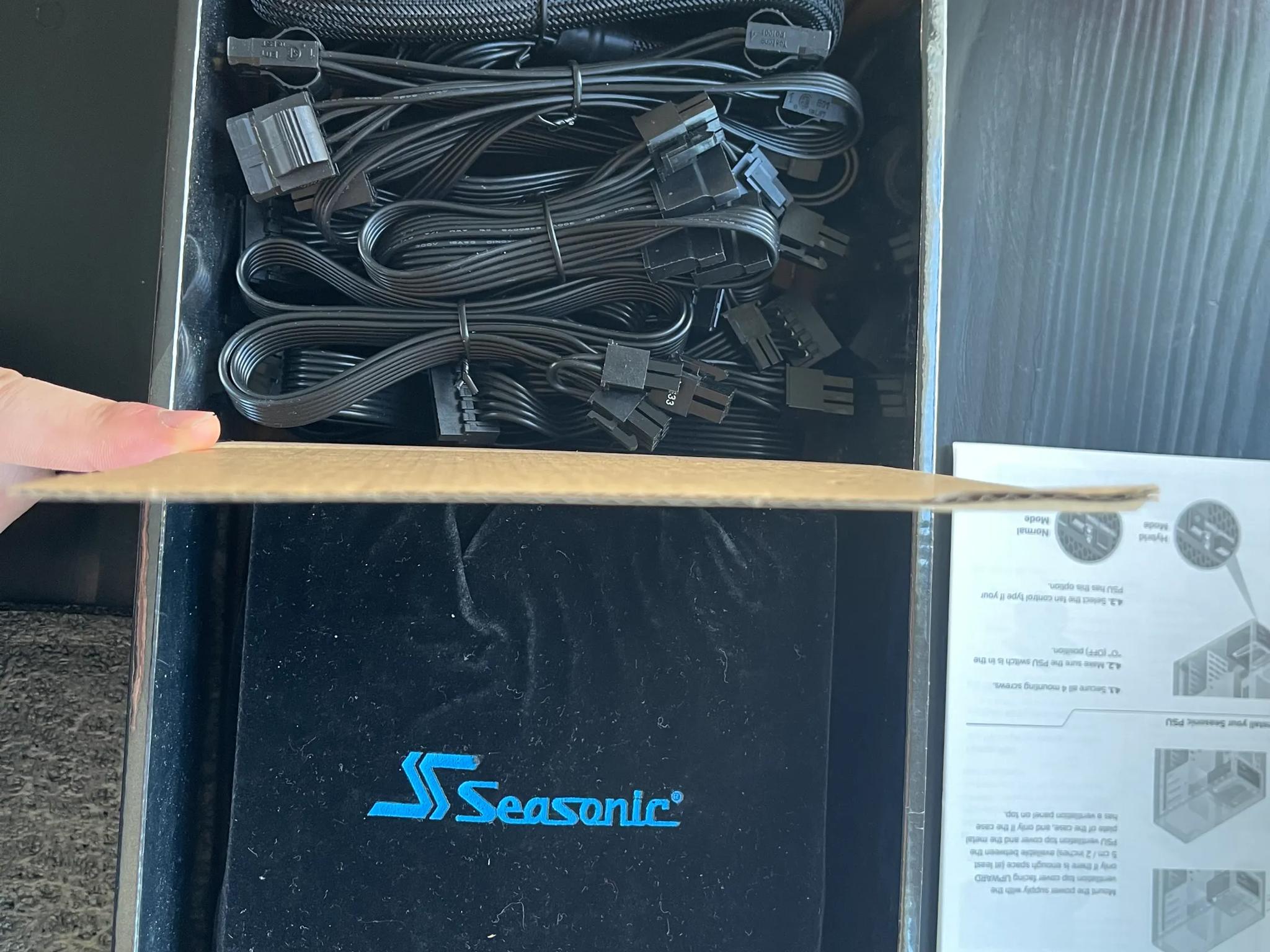 ⚠️NEW OPEN BOX⚠️ SeaSonic PRIME TX-1000 80+ Titanium Fully Modular PSU