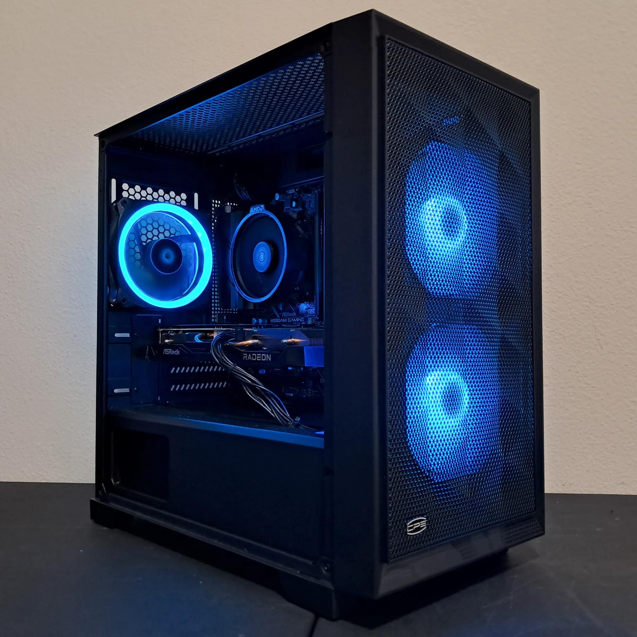 🔴AMD All-In🔴 Full PCIe 4.0 | Radeon RX 6600 | Ryzen 3 3100 (3.6-3.9GHz) | 1TB SSD | 16GB DDR4