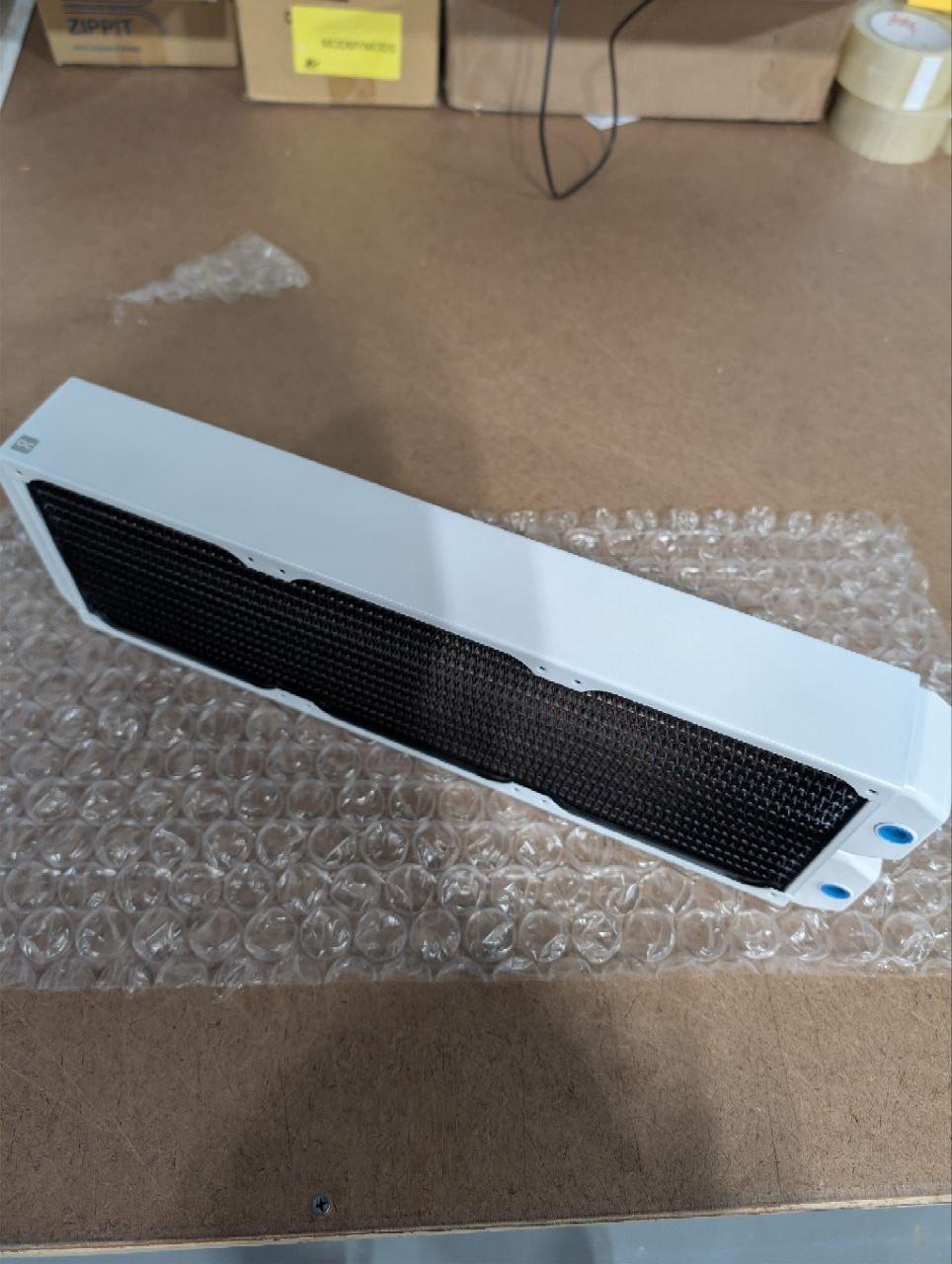 Alphacool NexXxoS UT60 Full Copper 420mm Radiator | White Special Edition (14208