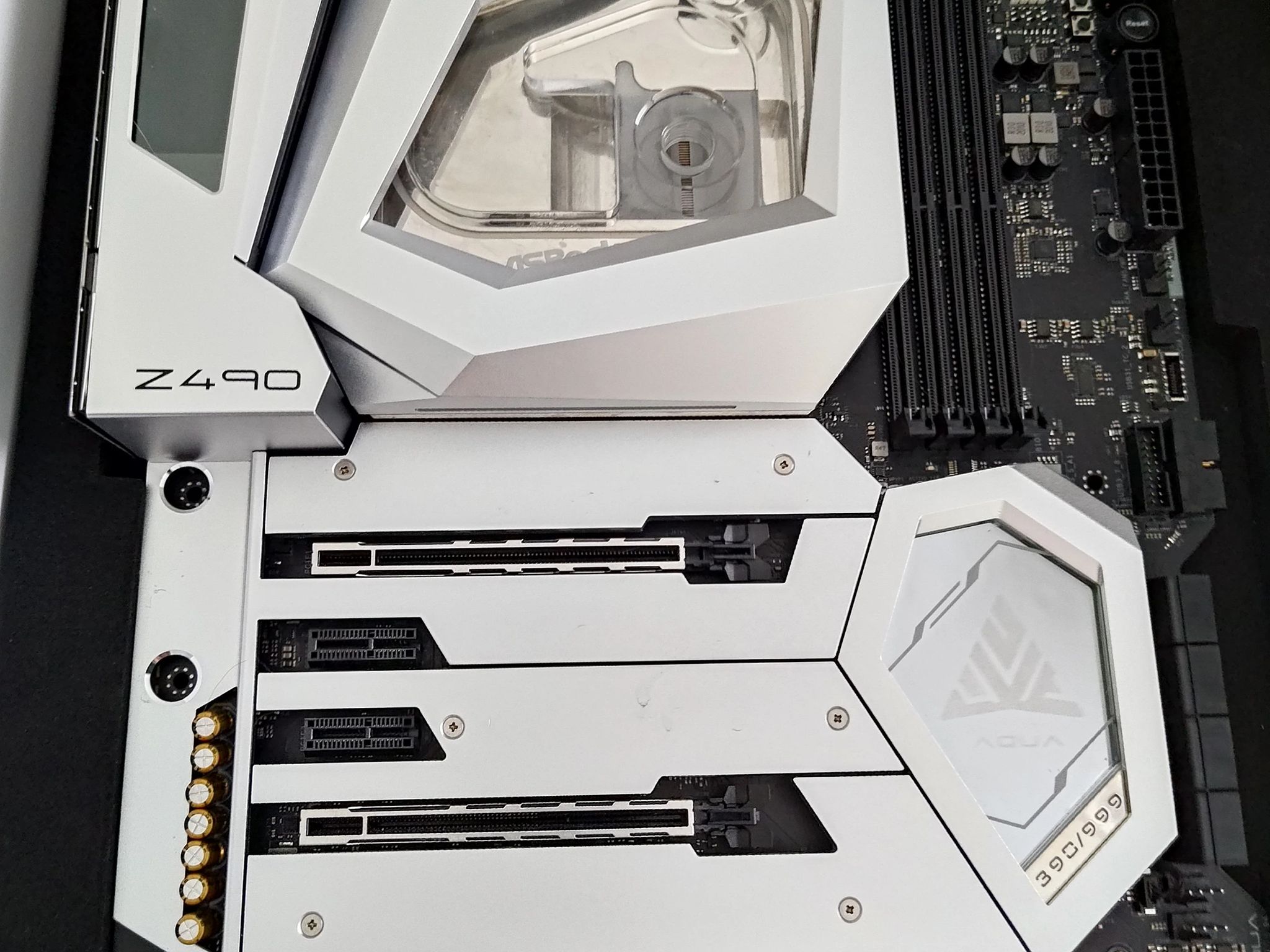 ASRock Z490 Aqua Ultra Premium EATX Monoblock Motherboard #390 of 999