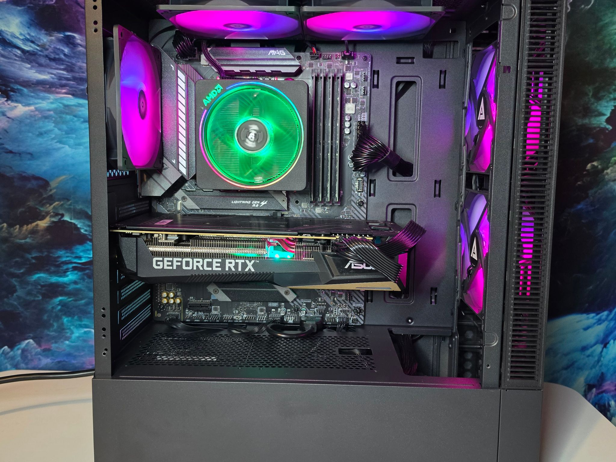 ASUS RTX 3070 8gb + Ryzen 5500 PC Build #109