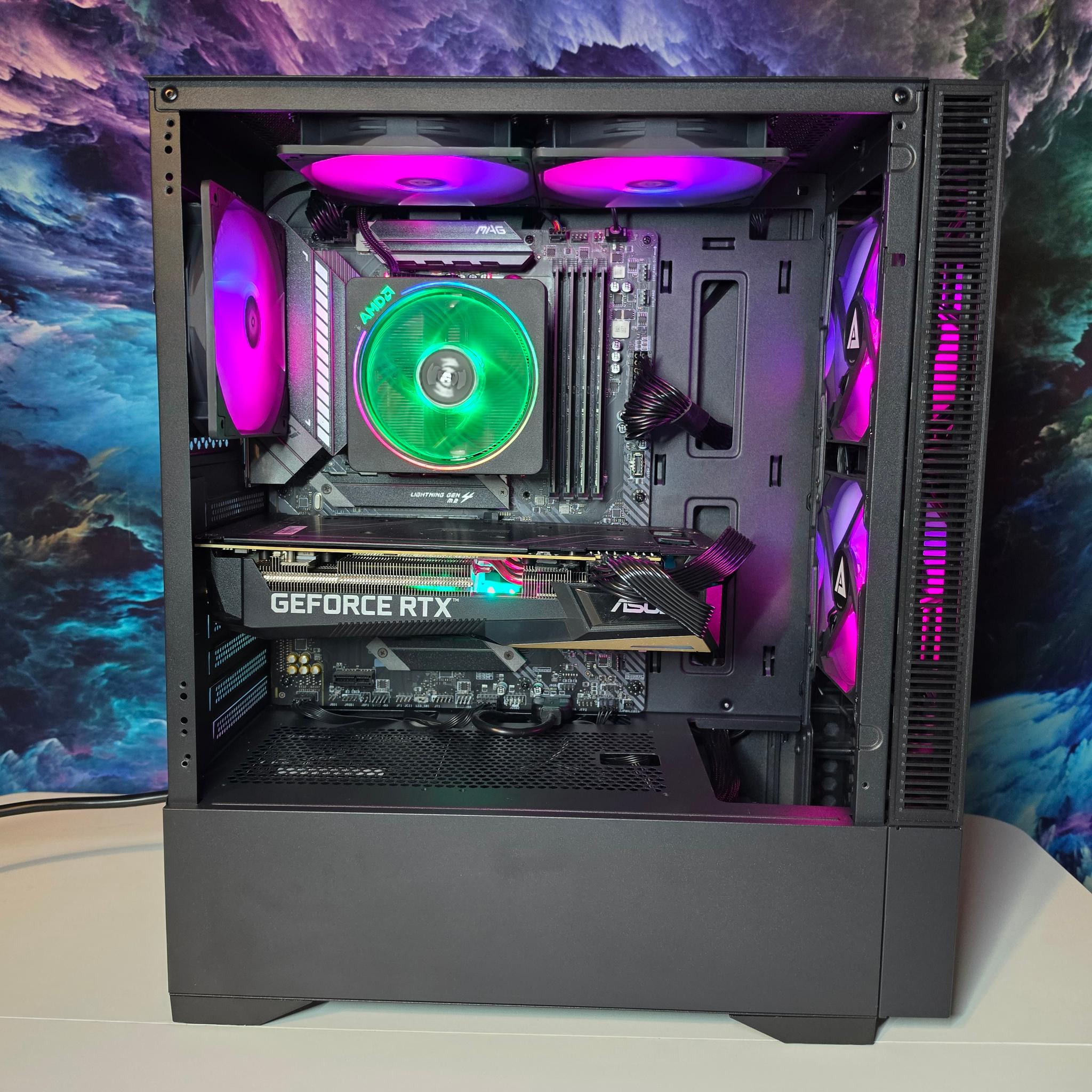 ASUS RTX 3070 8gb + Ryzen 5500 PC Build #109