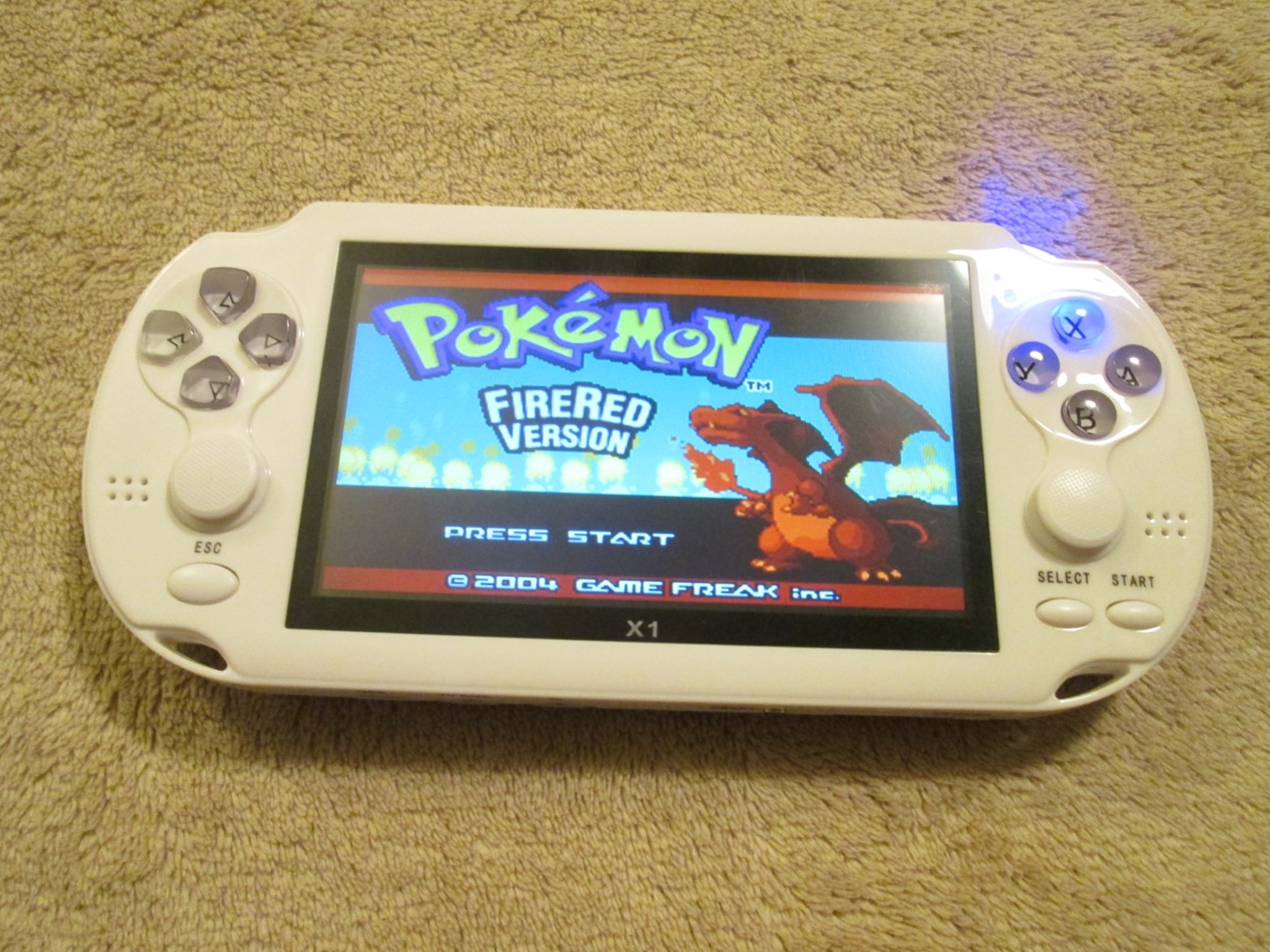 Retro Game Console System (White) New