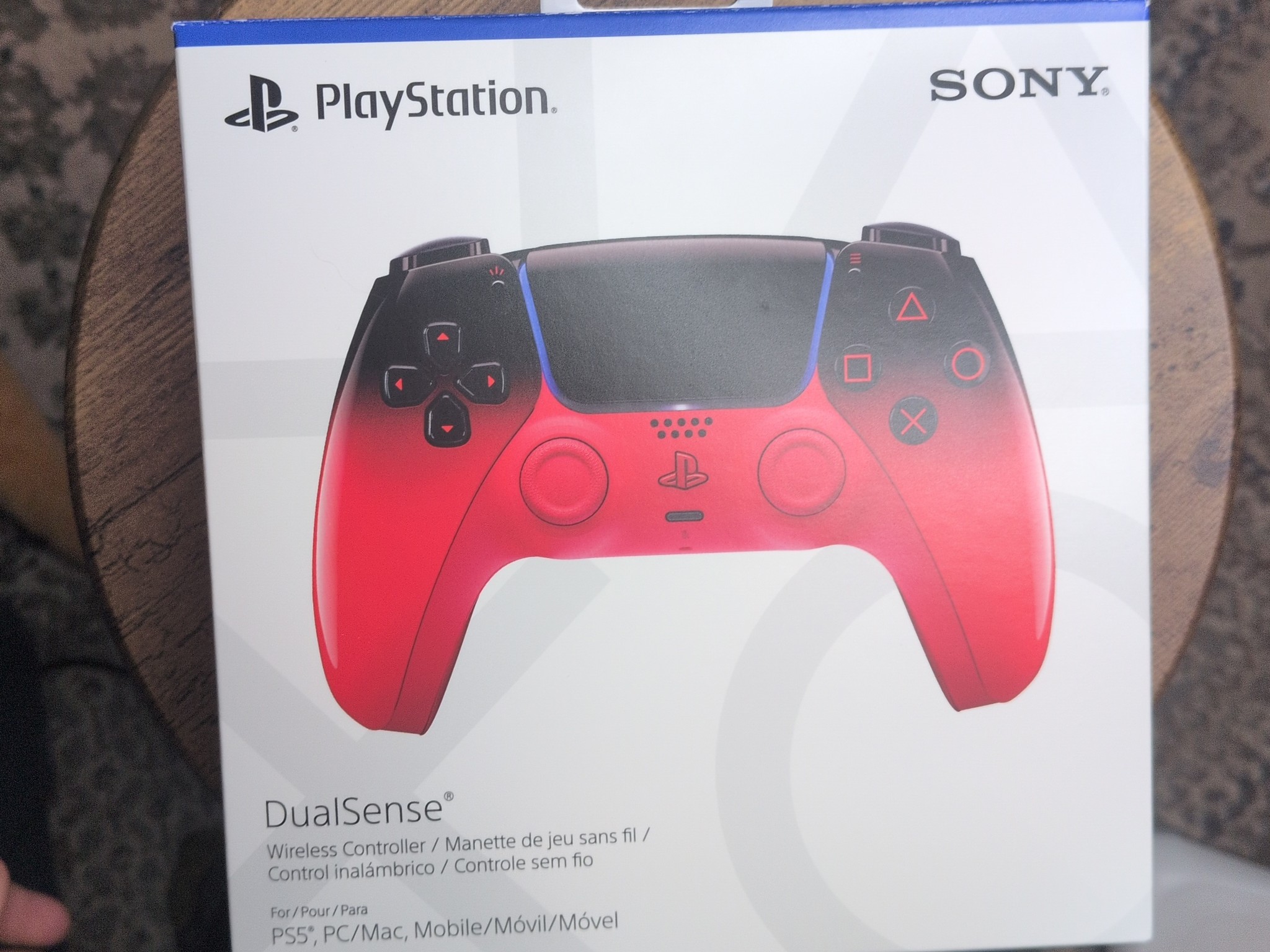 PS5 Dualsense Techno Red TMR Drift Proof upgraded controller! (BDM-060)