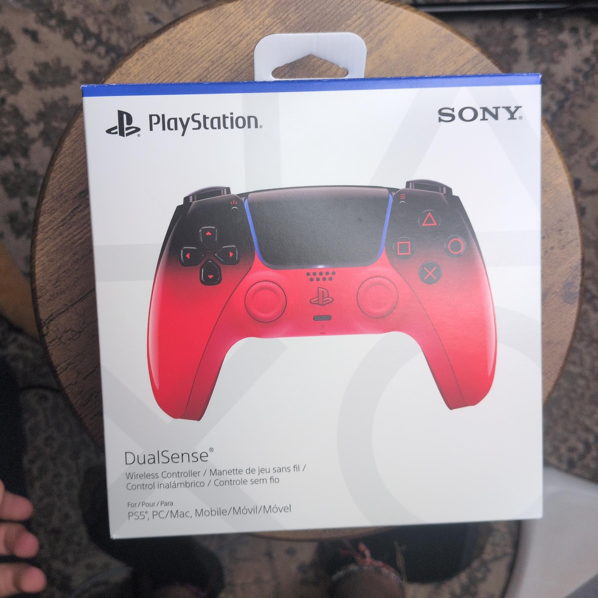 PS5 Dualsense Techno Red TMR Drift Proof upgraded controller! (BDM-060)