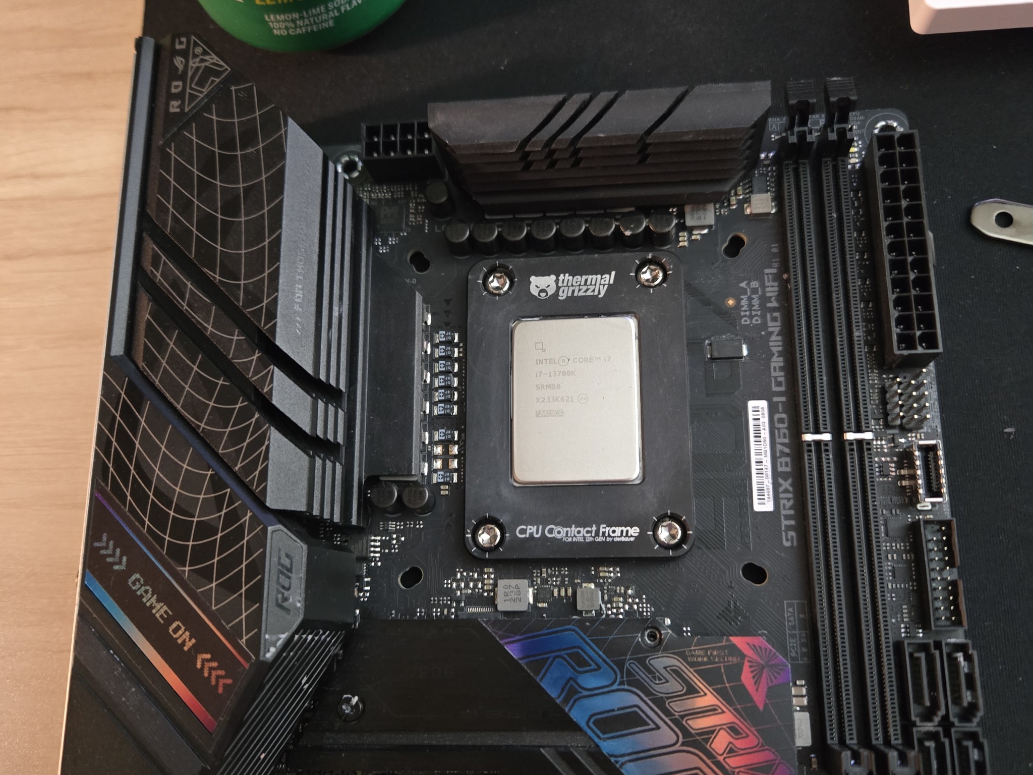 ROG STRIX b760i + i7-13700K