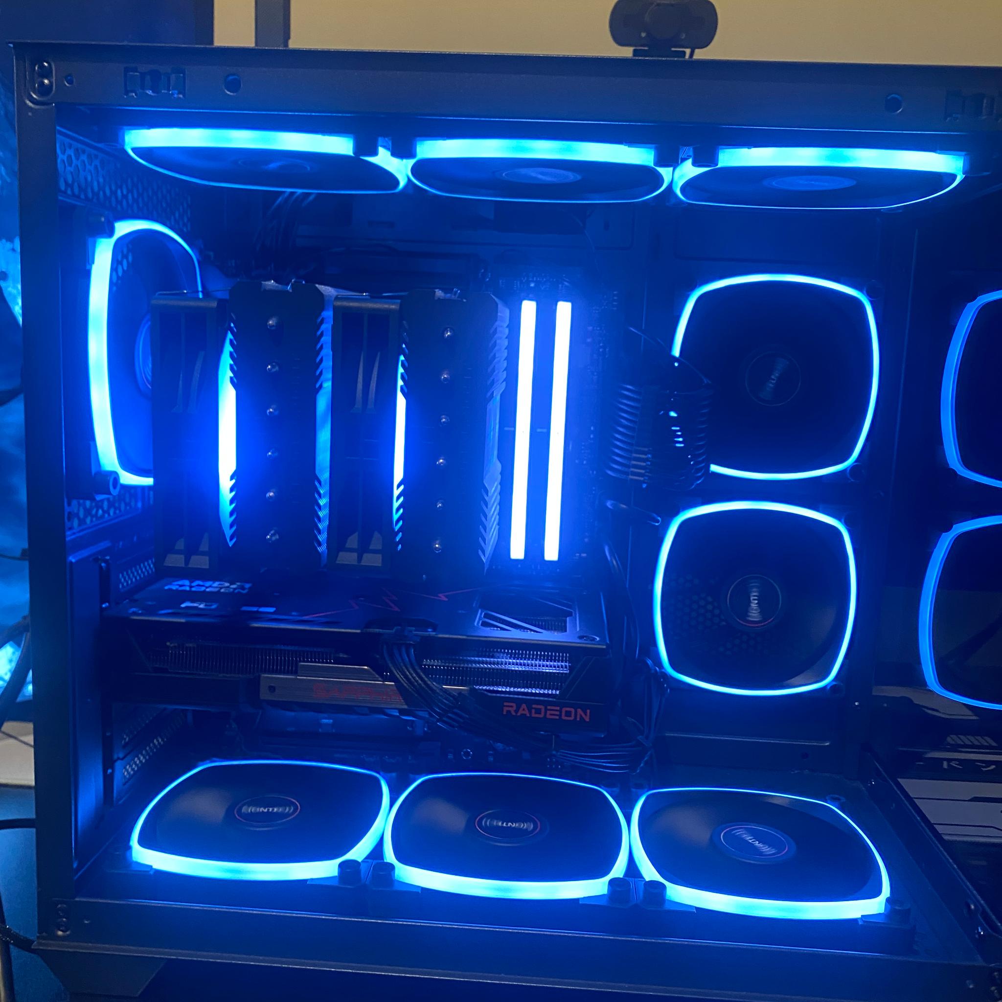 FULL AMD GAMING PC | RYZEN 5 7600X3D | RADEON RX 9060 XT 16GB | 32GB DDR5 | 2TB