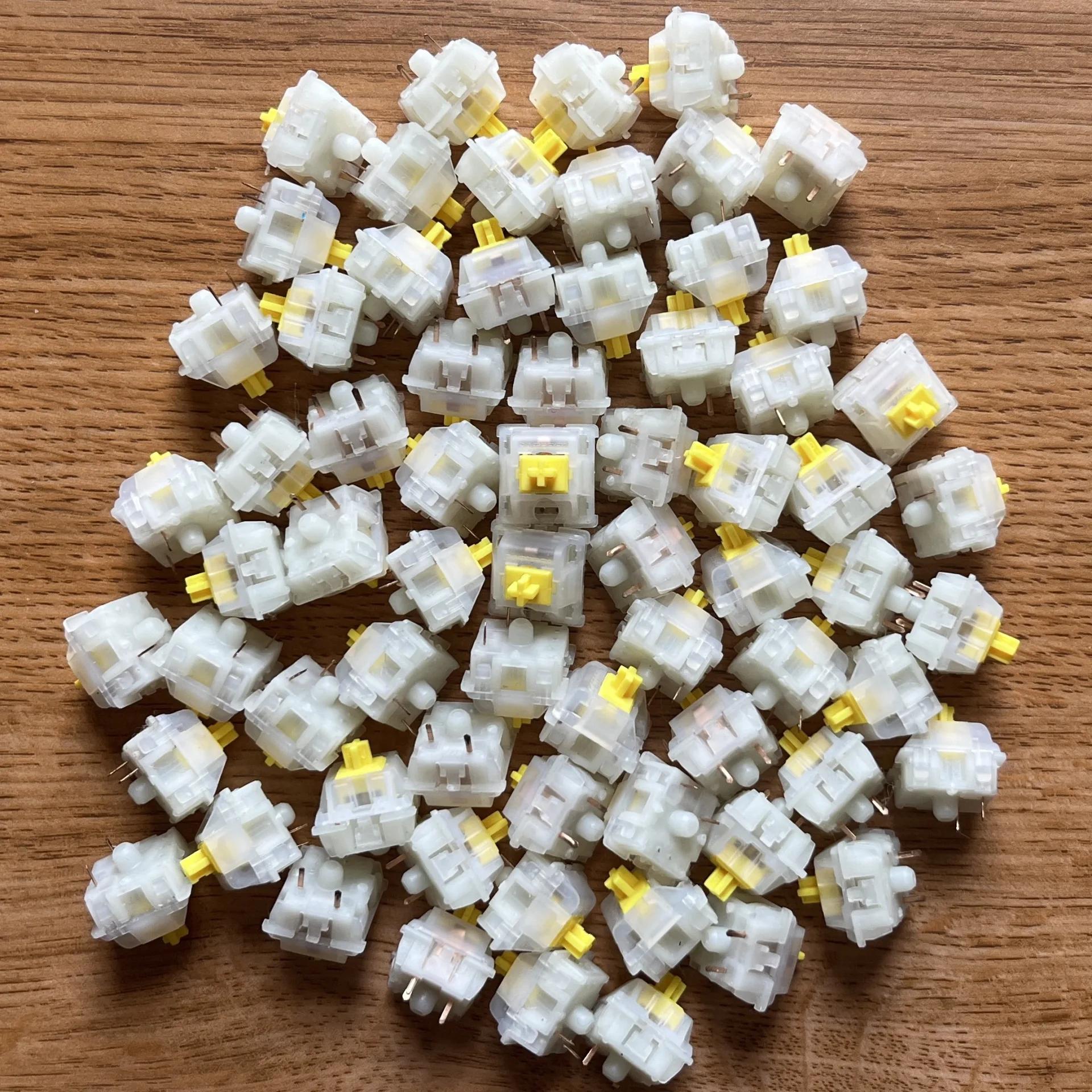 Various types of Keyboard Switches (Gateron Yellow + Huan Browns)