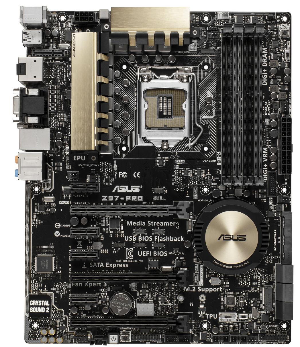 ASUS INTEL Z97 PR0 WiFi-AC LGA1150 DDR3 ATX MOTHERBOARD