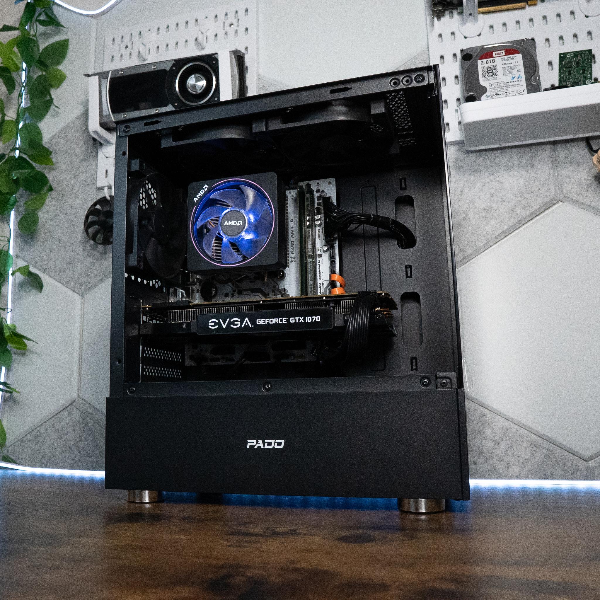 🌸🌸 BUDGET - BO6 Ready GAMING PC | EVGA GTX 1070 8GB | RYZEN 5 1600 | 16GB DDR4 RAM | 1.25TB |