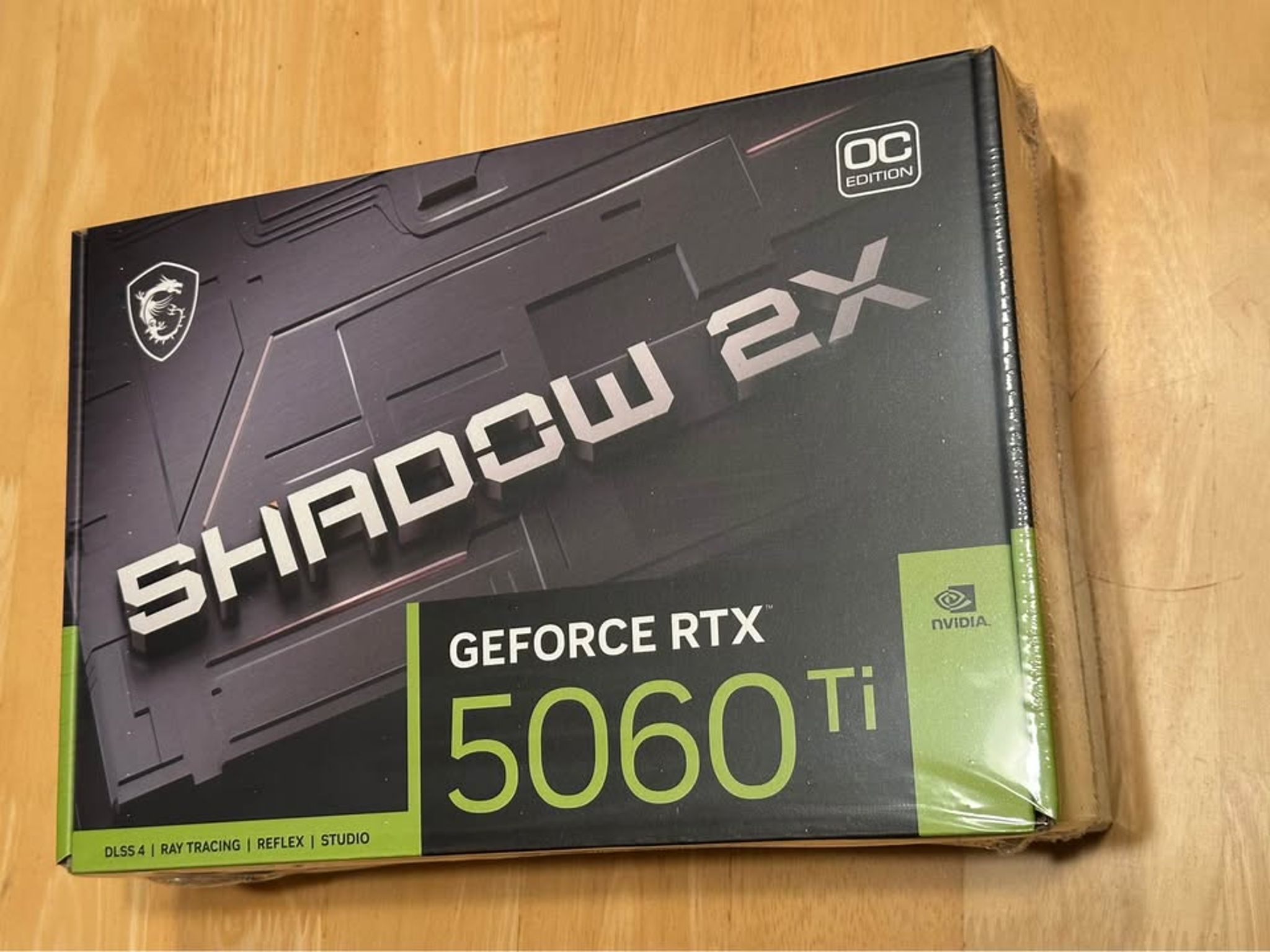 MSI GeForce RTX 5060 Ti 16G SHADOW 2X OC PLUS