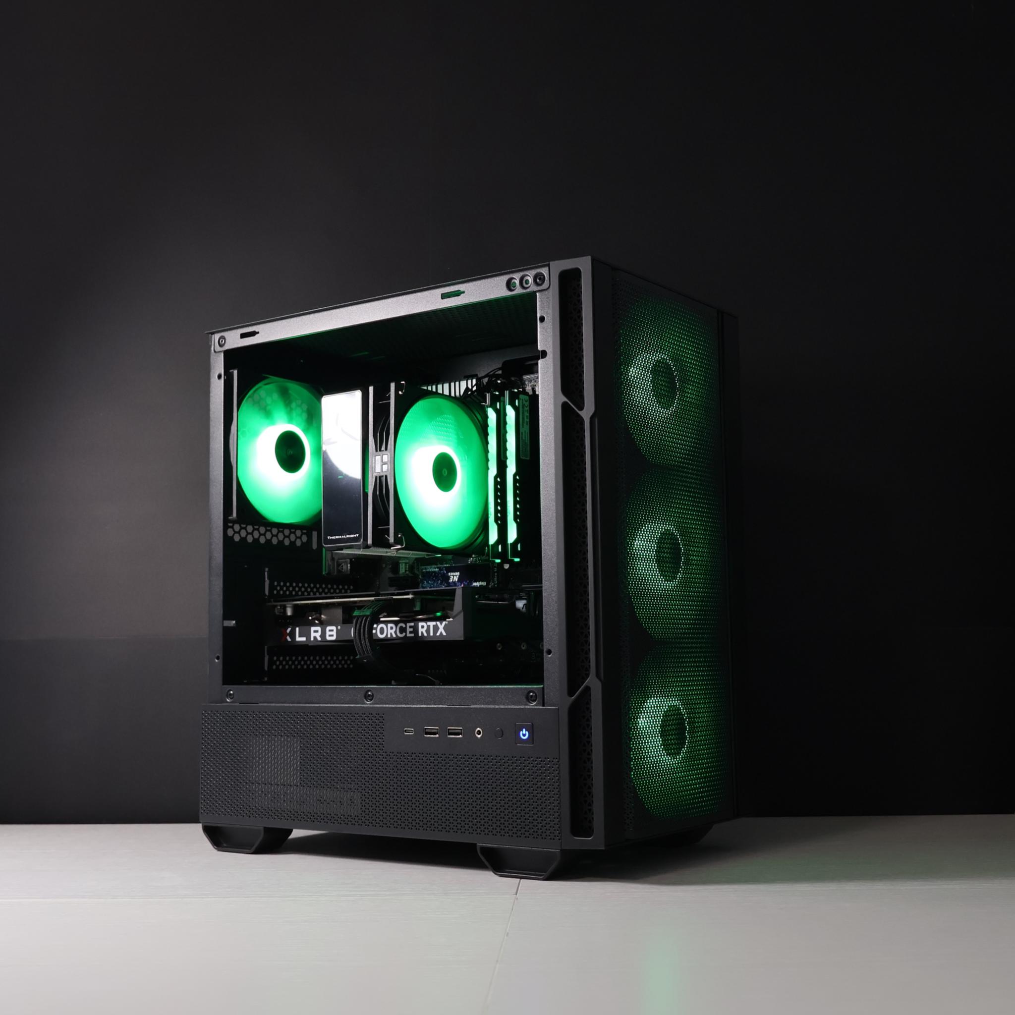 ⚫️BLACKOUT⚫️ Gaming PC | AMD Ryzen 5 3600 | 32GB | RTX 4060 | 1TB SSD | Win11 Home | Wi-Fi