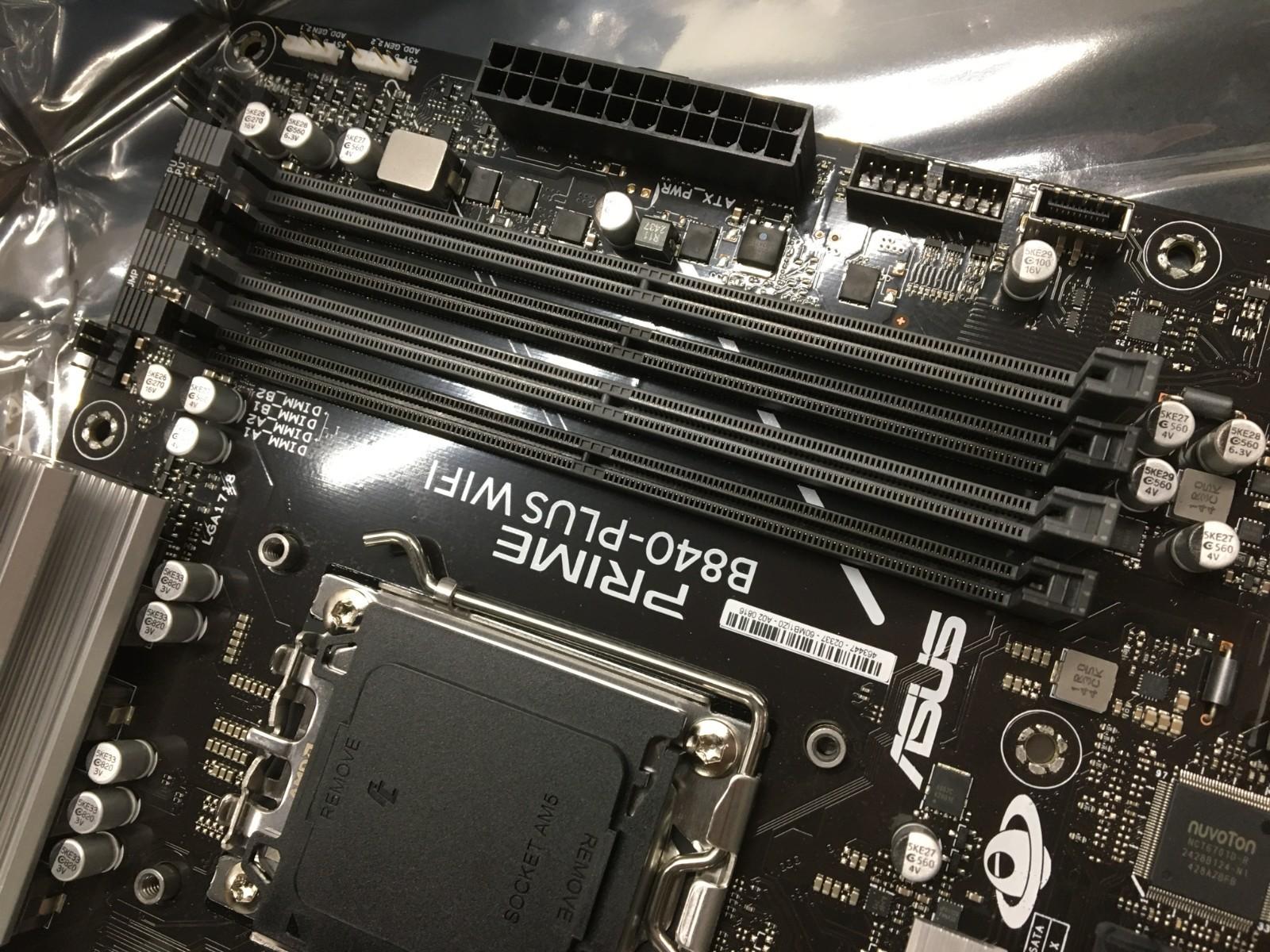 ASUS Prime B840-PLUS WIFI AM5 ATX Motherboard - RMA Replacement, As-Is