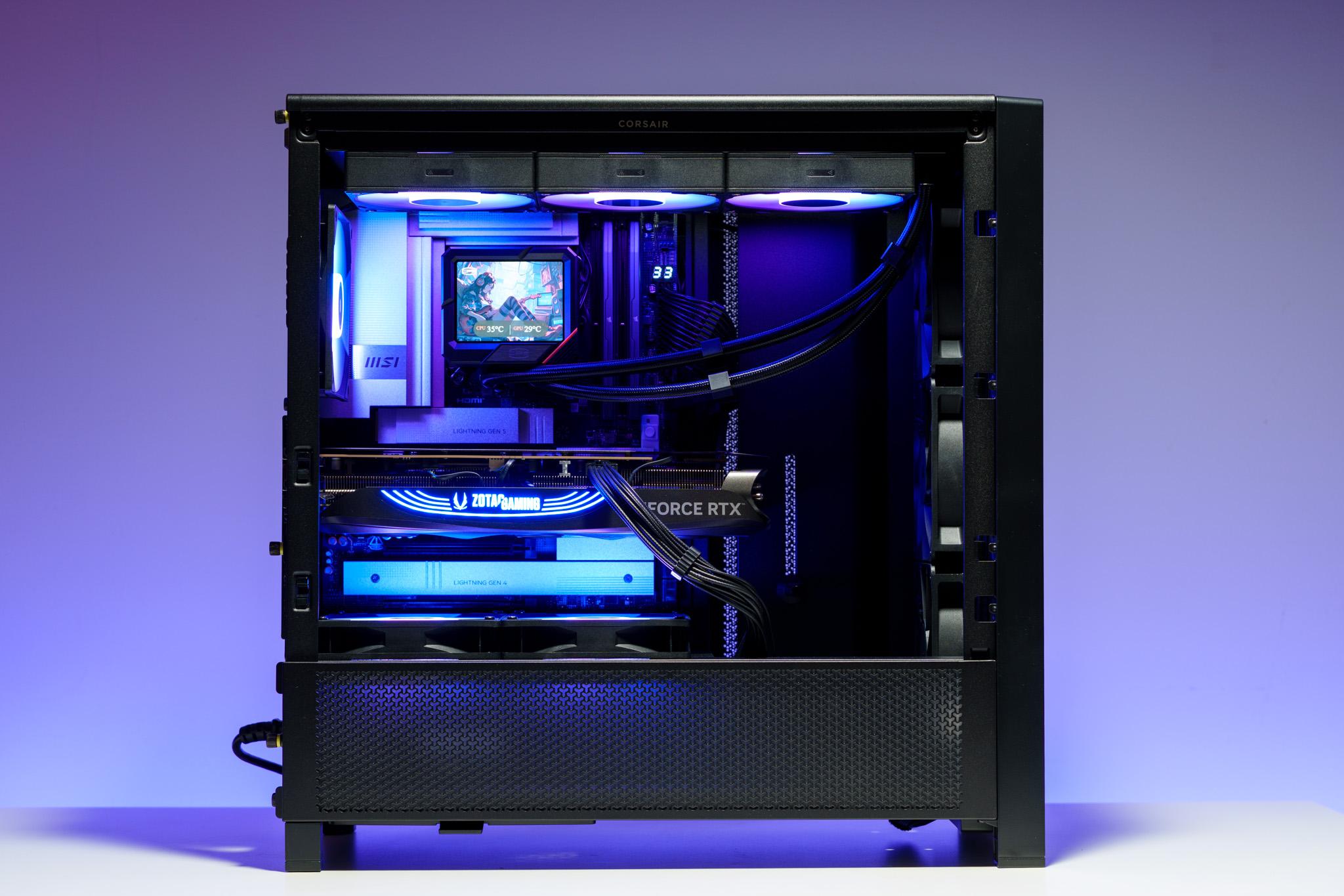High End Gaming and Productivity PC | 4080 Super | Intel 265K | 32GB DDR5 | 2TB m.2