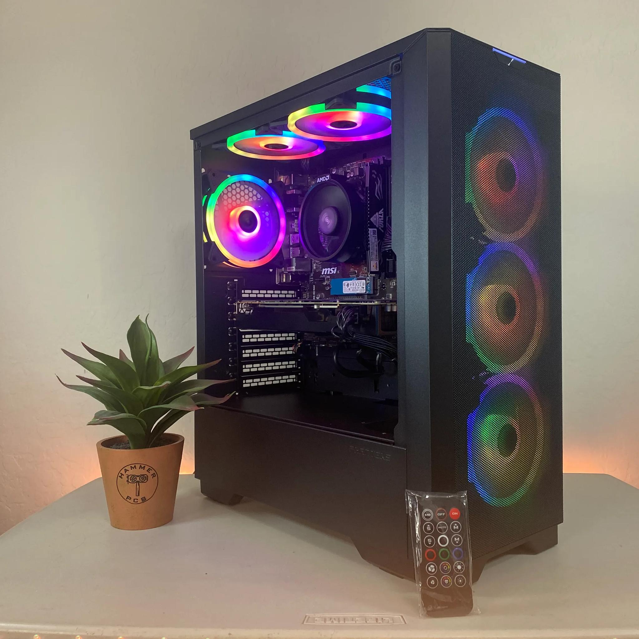 🌟 Custom Built Ryzen 3/Nvidia GeForce Gaming PC 🌟 | Fortnite, CoD, Valorant, and More!