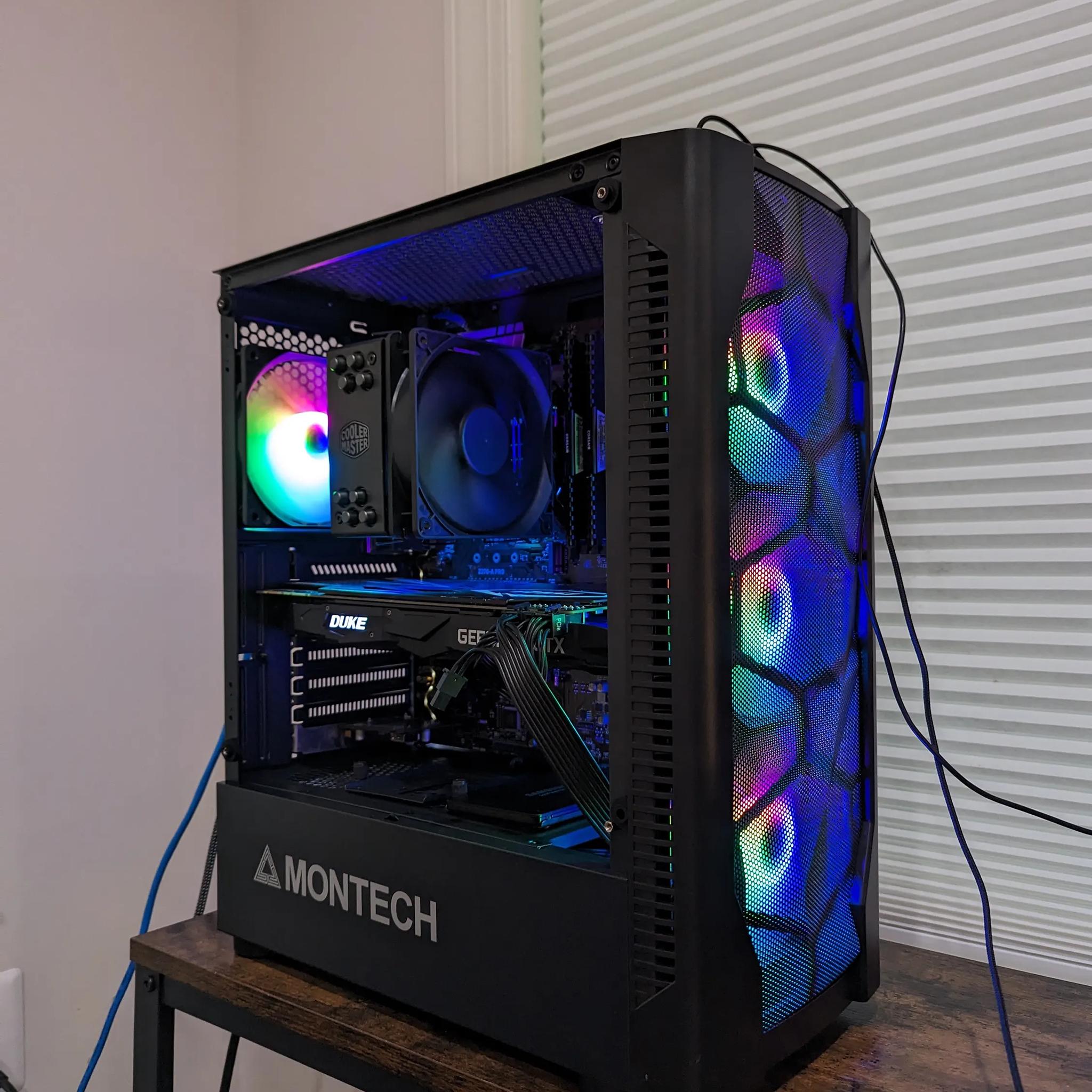 JT-1 | i5-8400 | GTX 1070 Ti | 16GB RAM | 500GB SSD | Wi-Fi | Windows