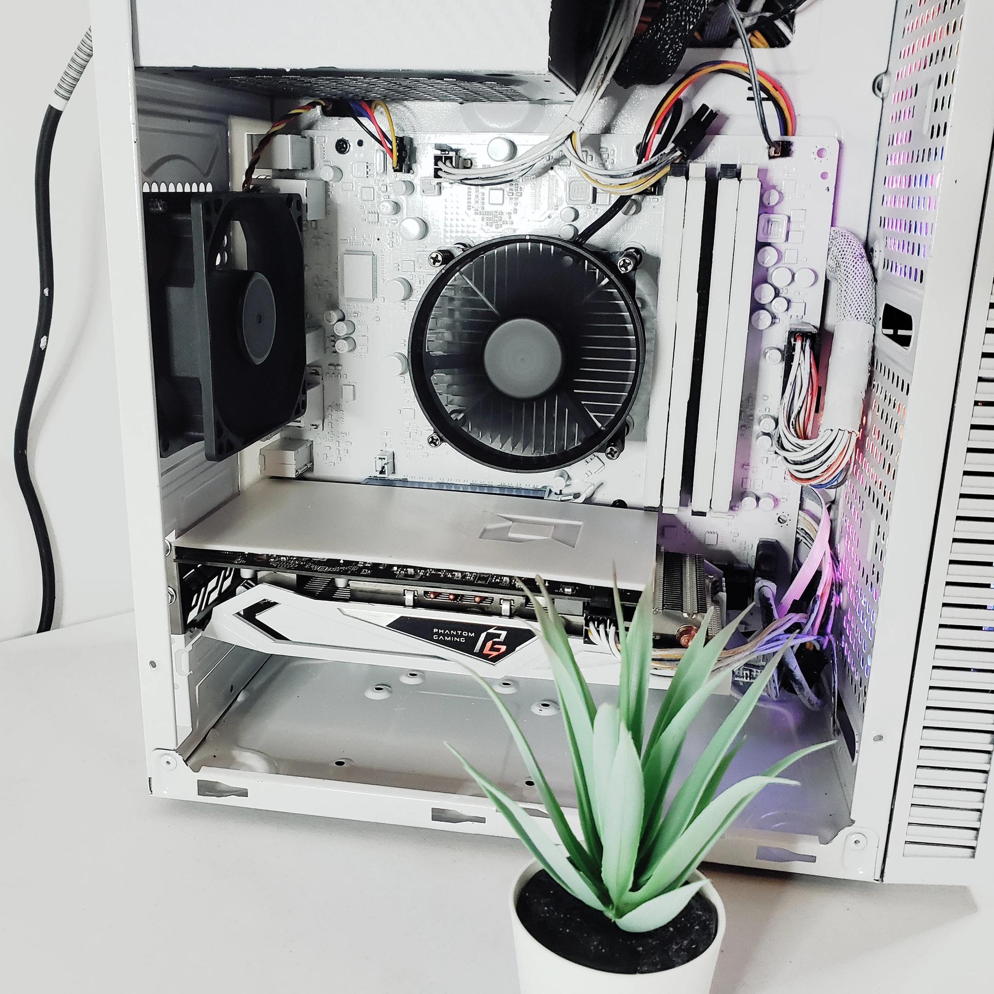 Zebra Gaming PC | ⚙️RX570 | Black/White ✨ |