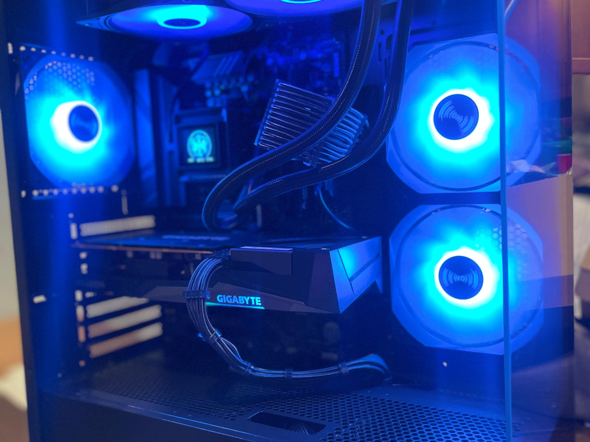 ⚡️“StormCore X – Lightning-Fast Gaming PC with Striking Blue LEDs (On Sale!)”