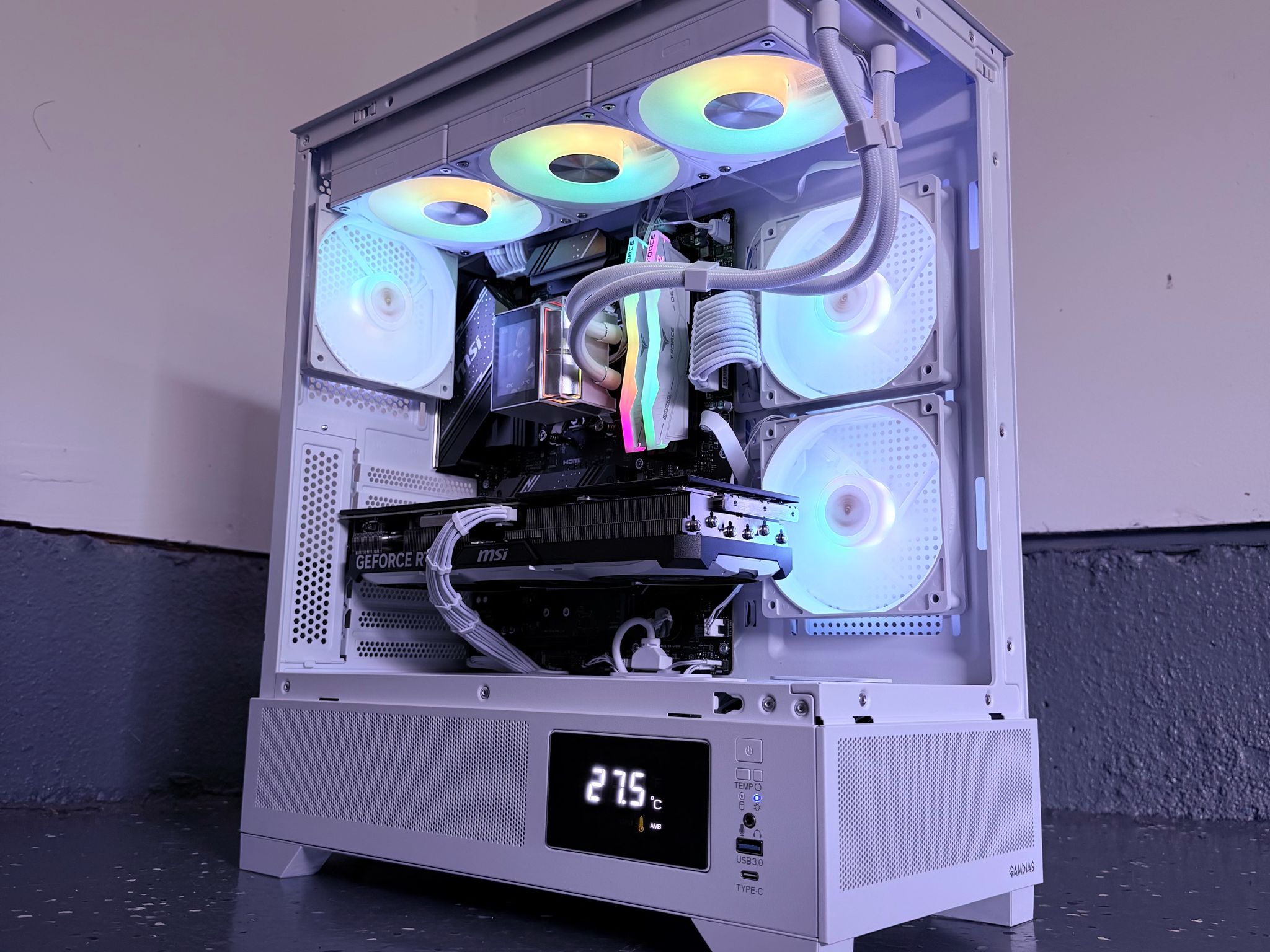 ⚪️"Polar Zenith "⚪️| 4k Gaming | RTX 4070 Ti Super 16GB | Ryzen 5 7600 | 32B DDR5 Ram | 2TB NVMe