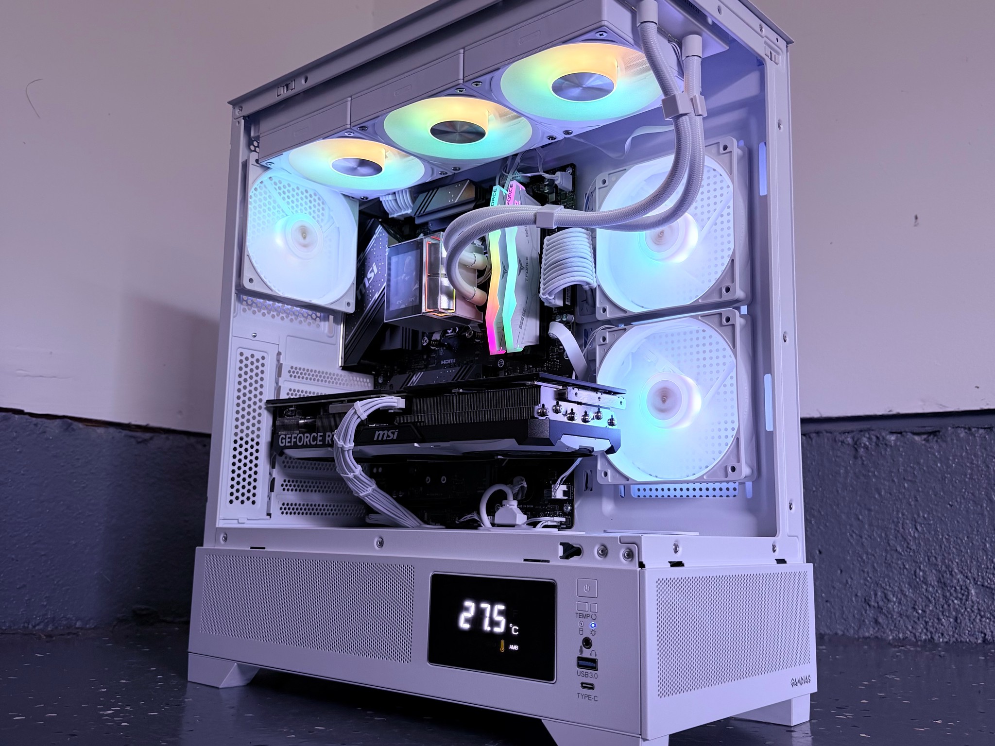 ⚪️"Polar Zenith "⚪️| 4k Gaming | RTX 4070 Ti Super 16GB | Ryzen 5 7600 | 32B DDR5 Ram | 2TB NVMe